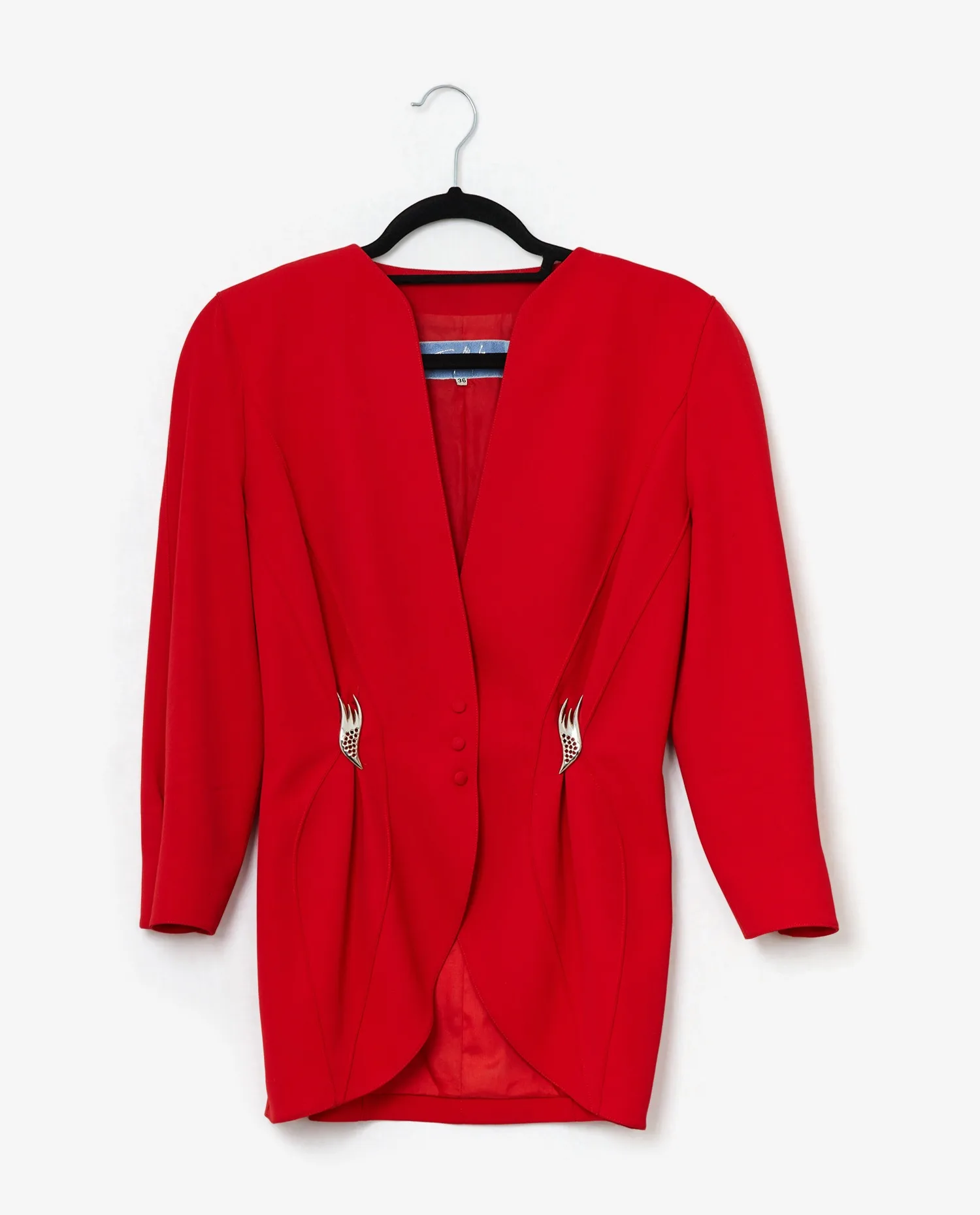 Vintage Thierry Mugler red jacket - Photo 1