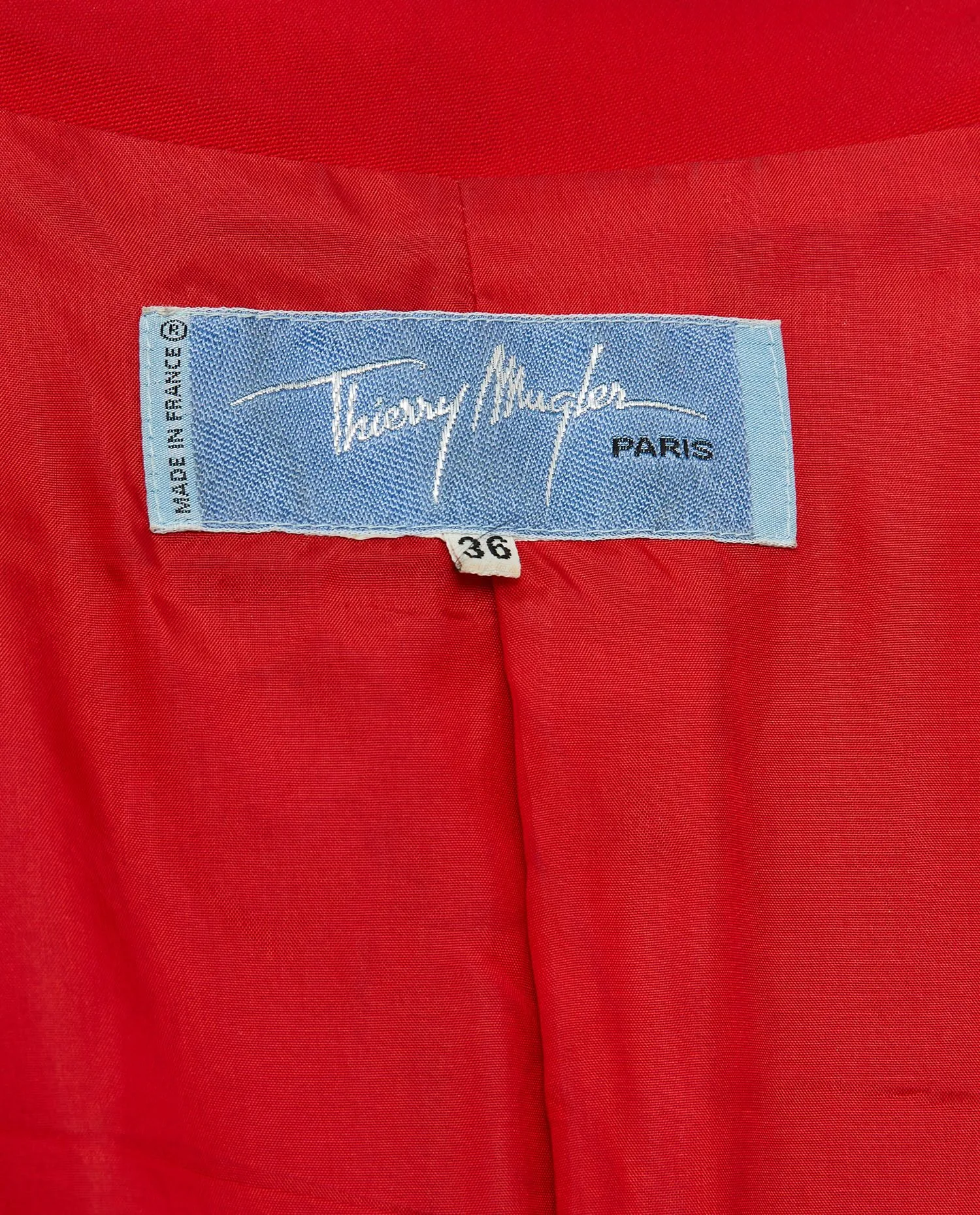 Vintage Thierry Mugler red jacket - Photo 3