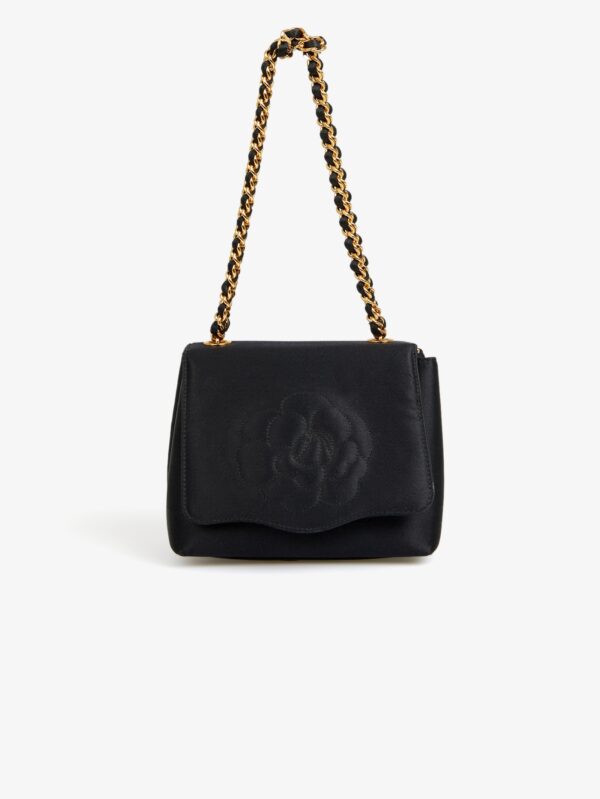 Acheter Sac du soir Chanel satin noir