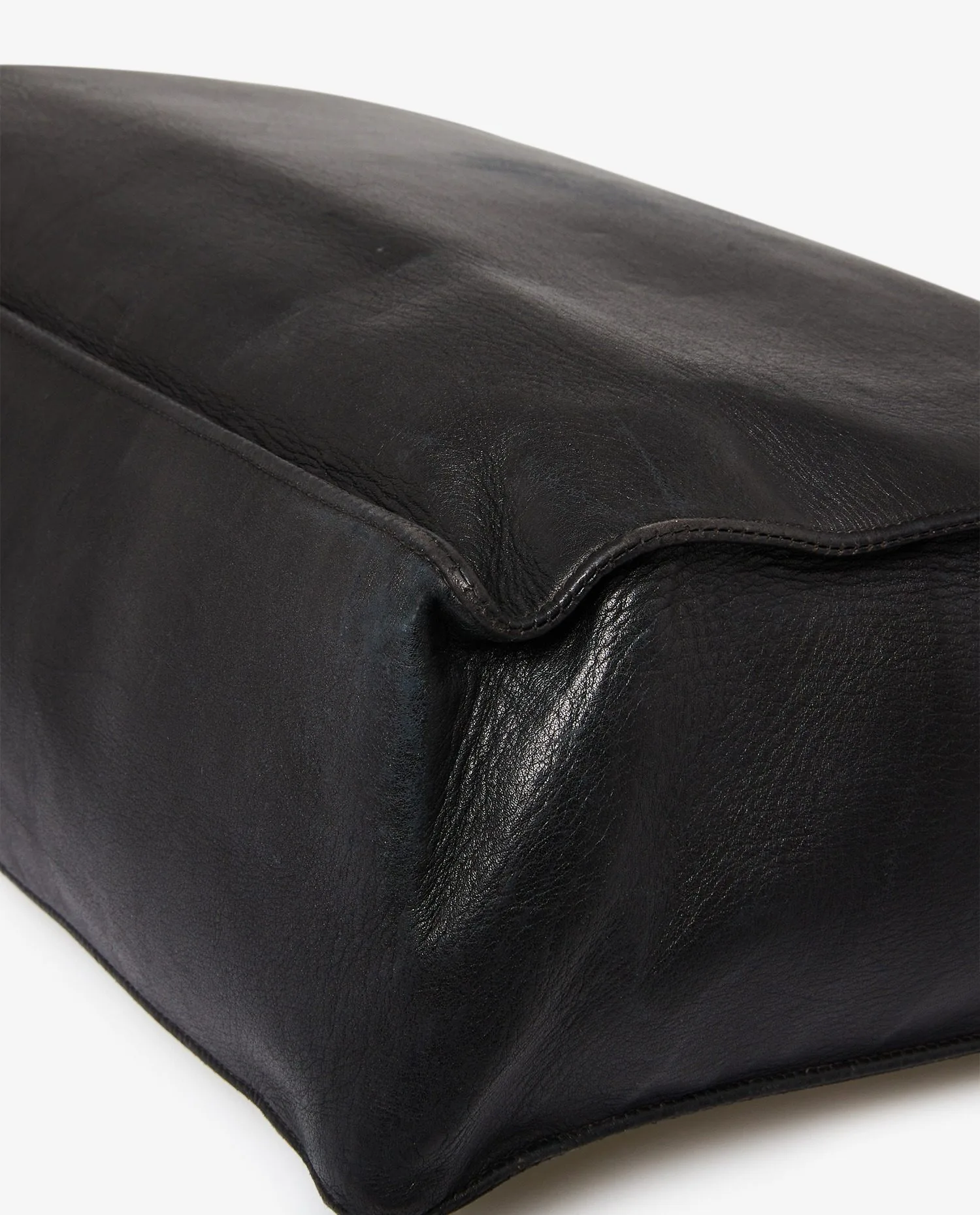 Cabas Chanel cuir noir vintage 90' - Photo 7