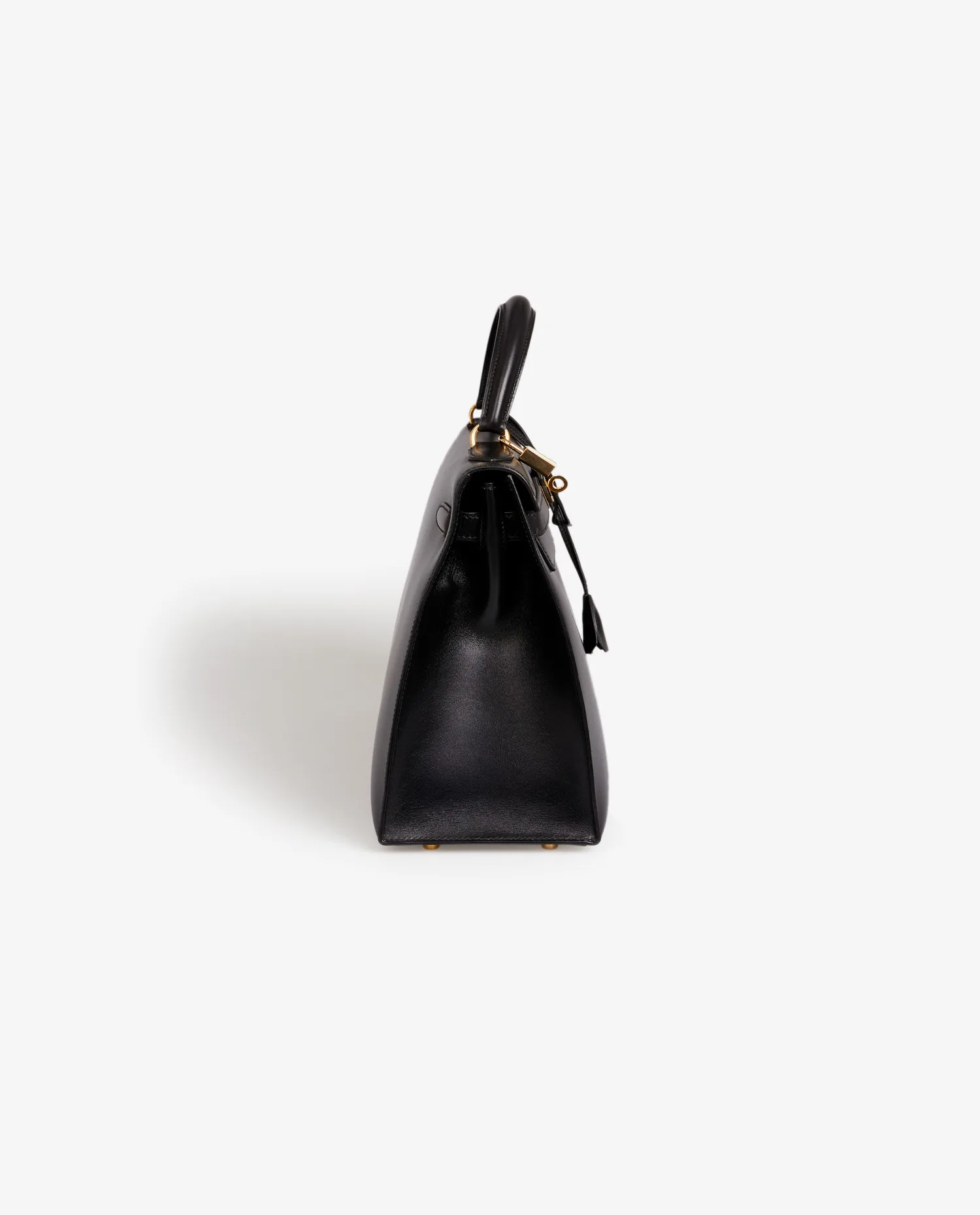 Kelly 32 sellier Hermès box noir - Photo 3