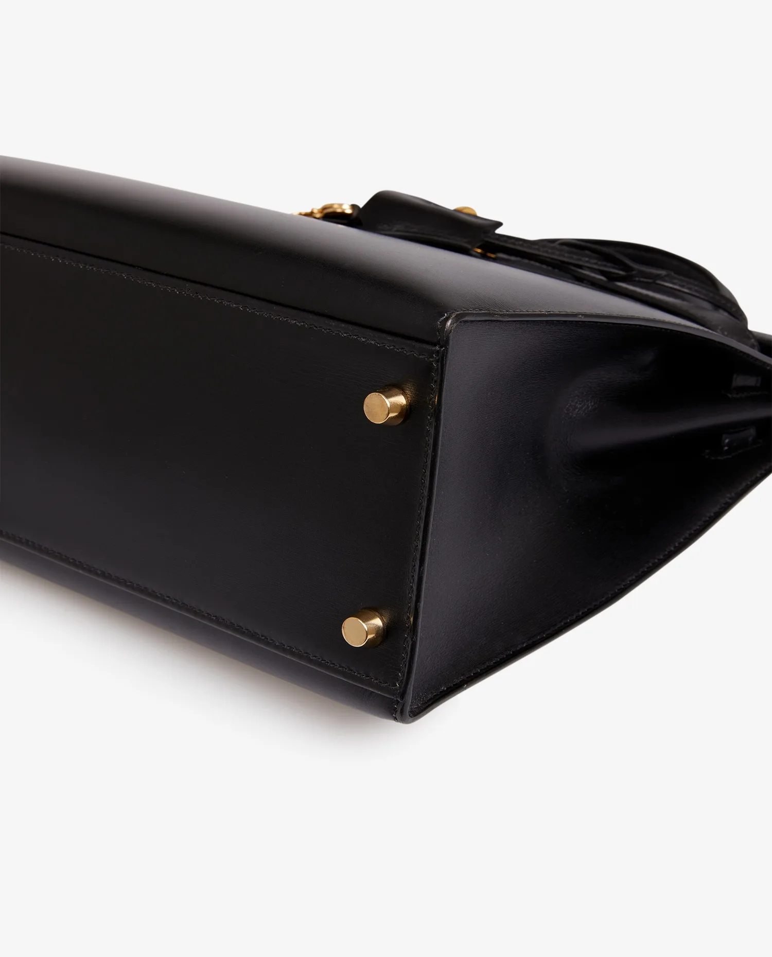 Kelly 32 sellier Hermès box noir - Photo 5