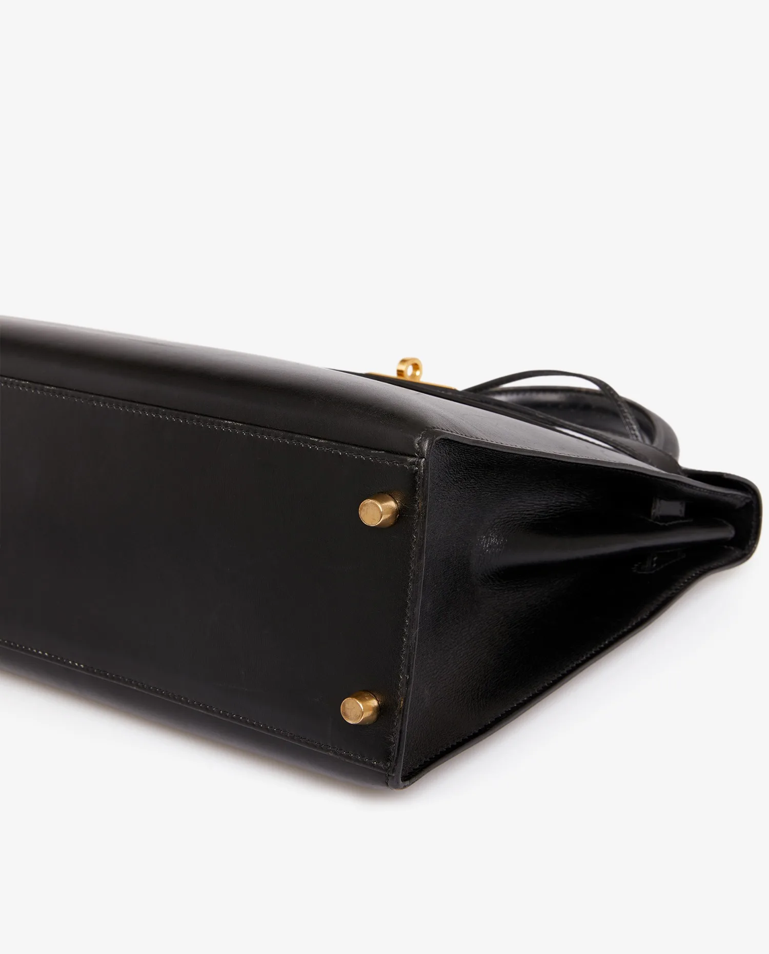 Kelly II 32 Hermès sellier box noir - Photo 5