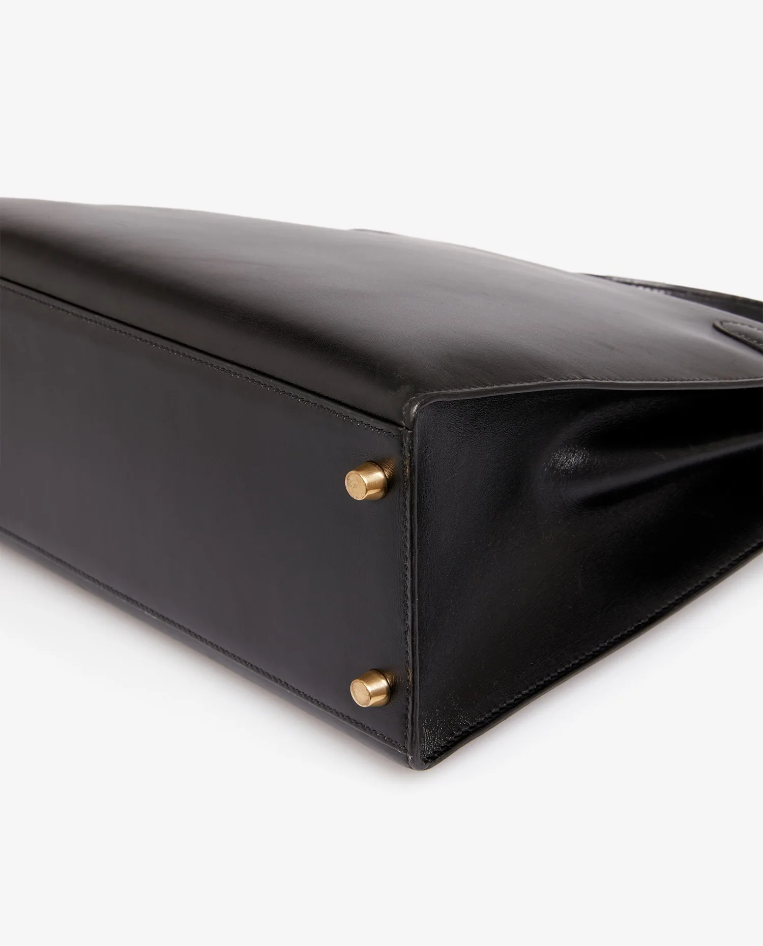 Kelly II 32 Hermès sellier box noir - Photo 7