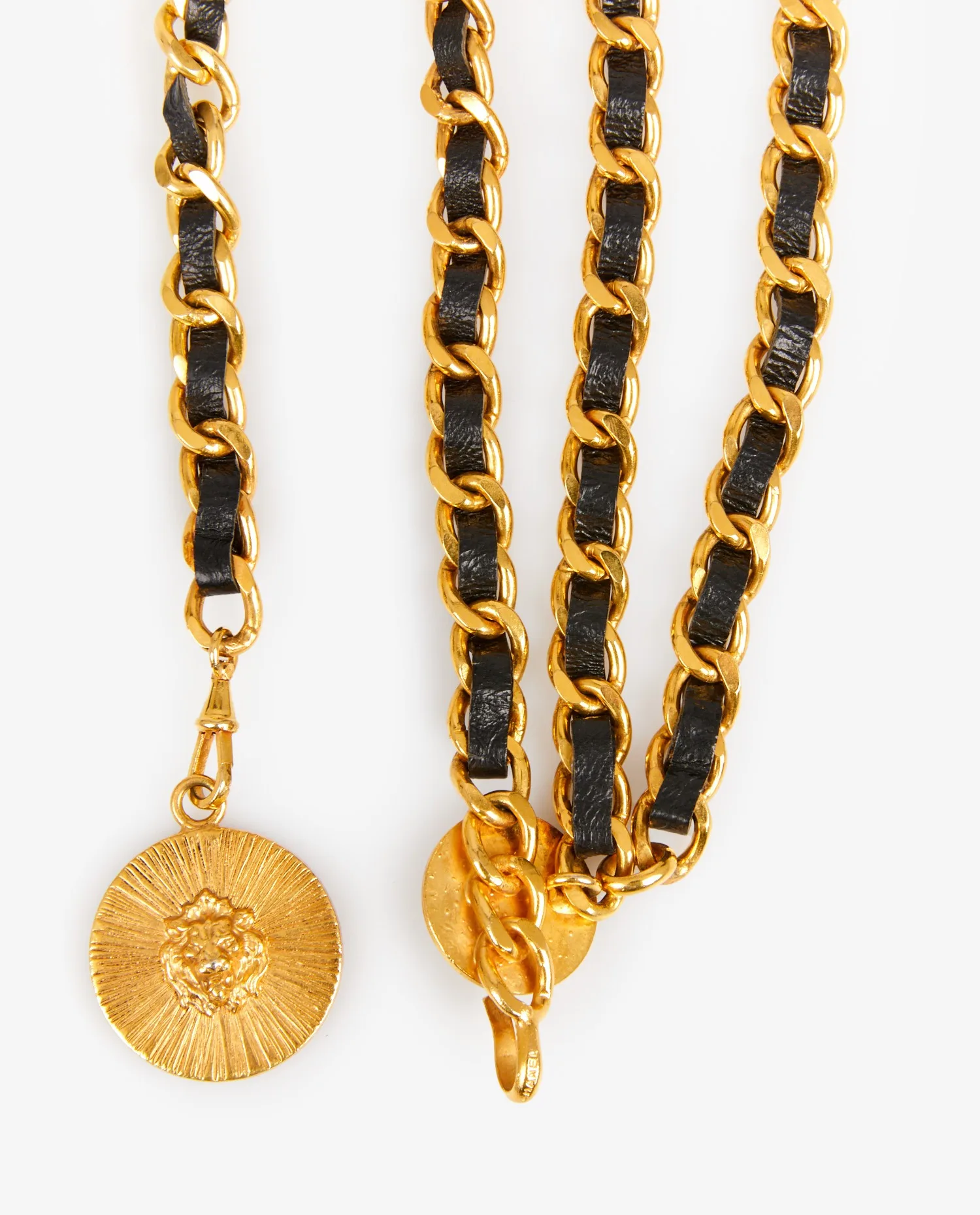 Ceinture Chanel vintage triple rangs - Photo 5