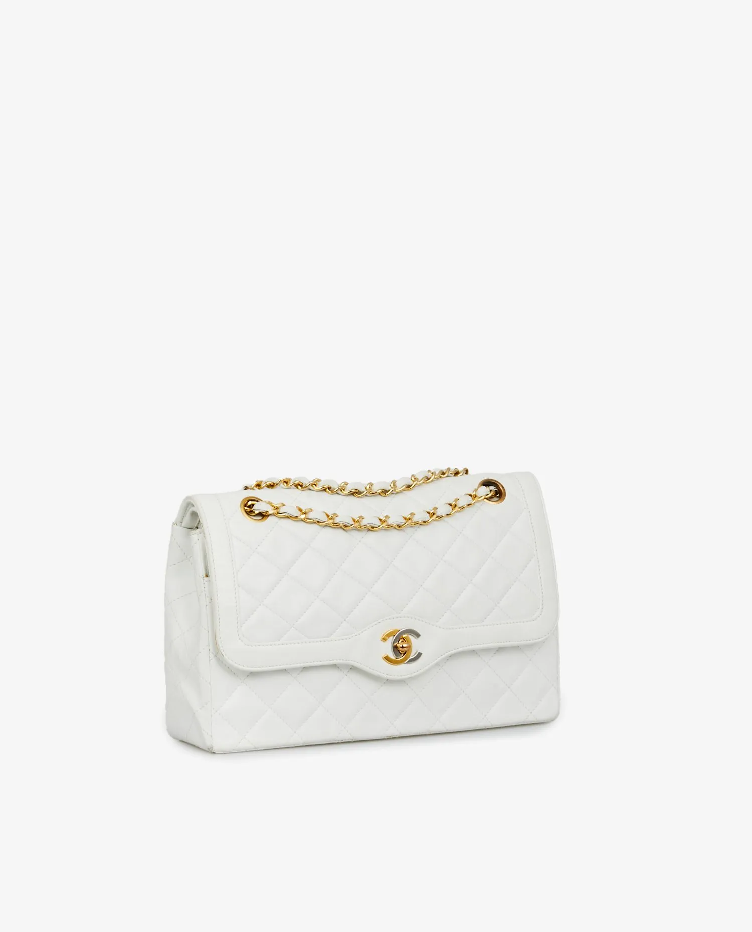 Vintage white Chanel Couture bag - Photo 2