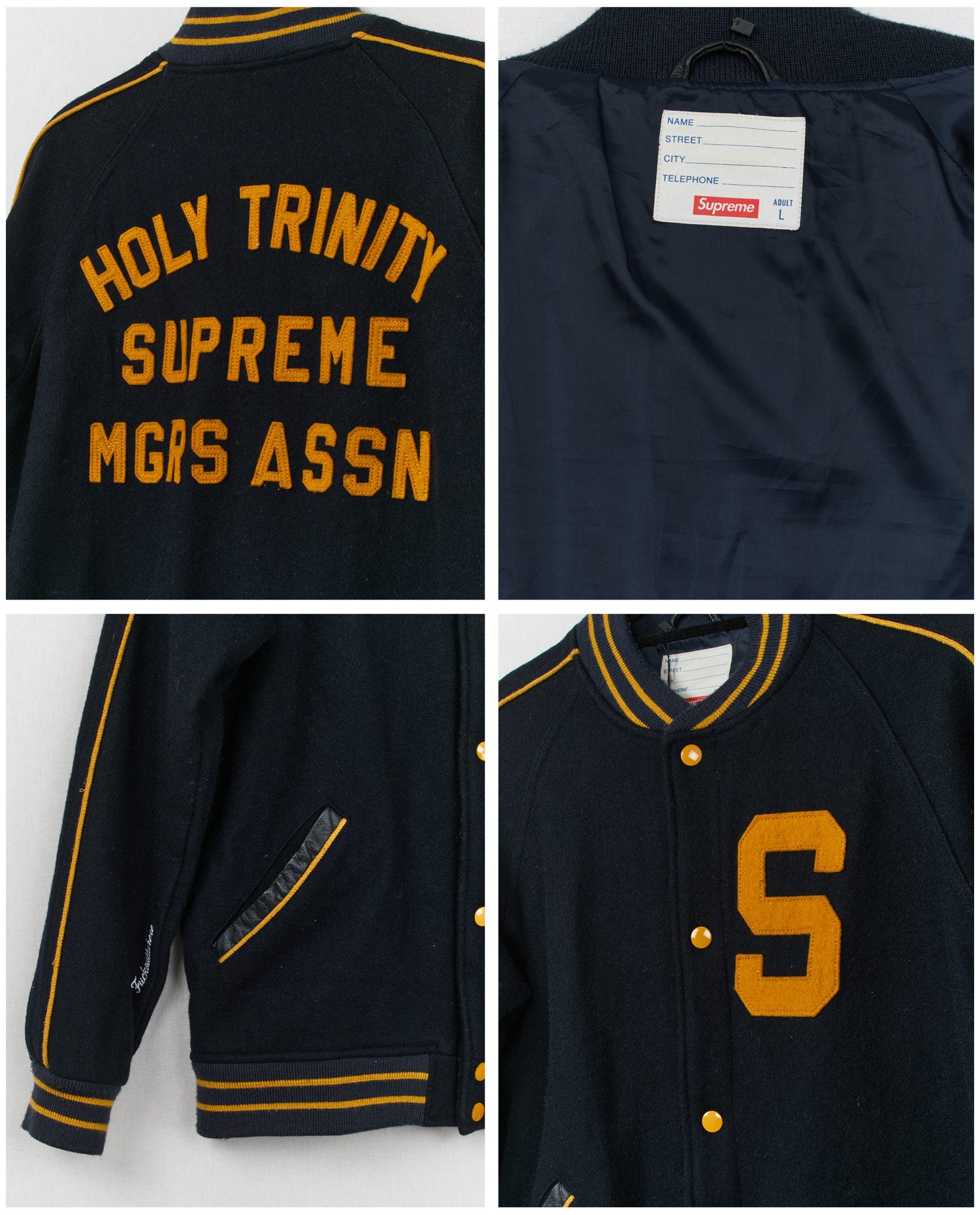 Teddy Supreme vintage bleu marine - Image 4