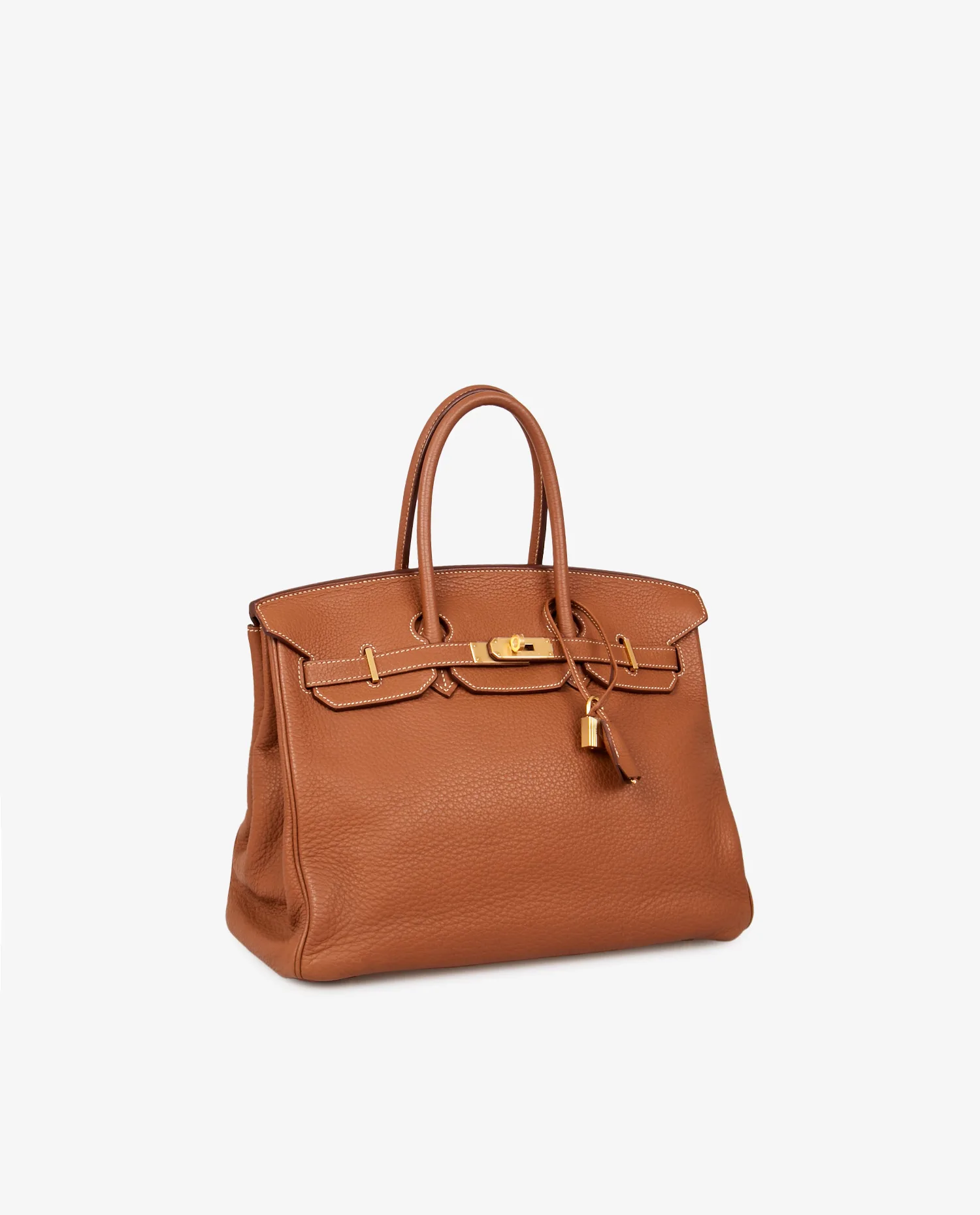 Birkin 35cm Hermès taurillon gold - Photo 2