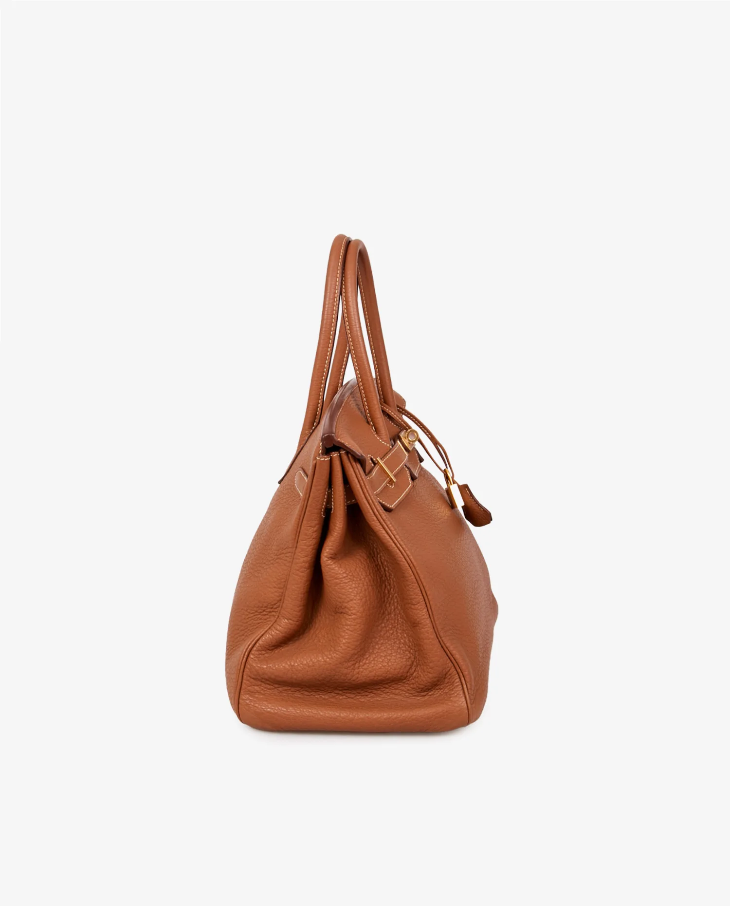 Birkin 35cm Hermès taurillon gold - Photo 3