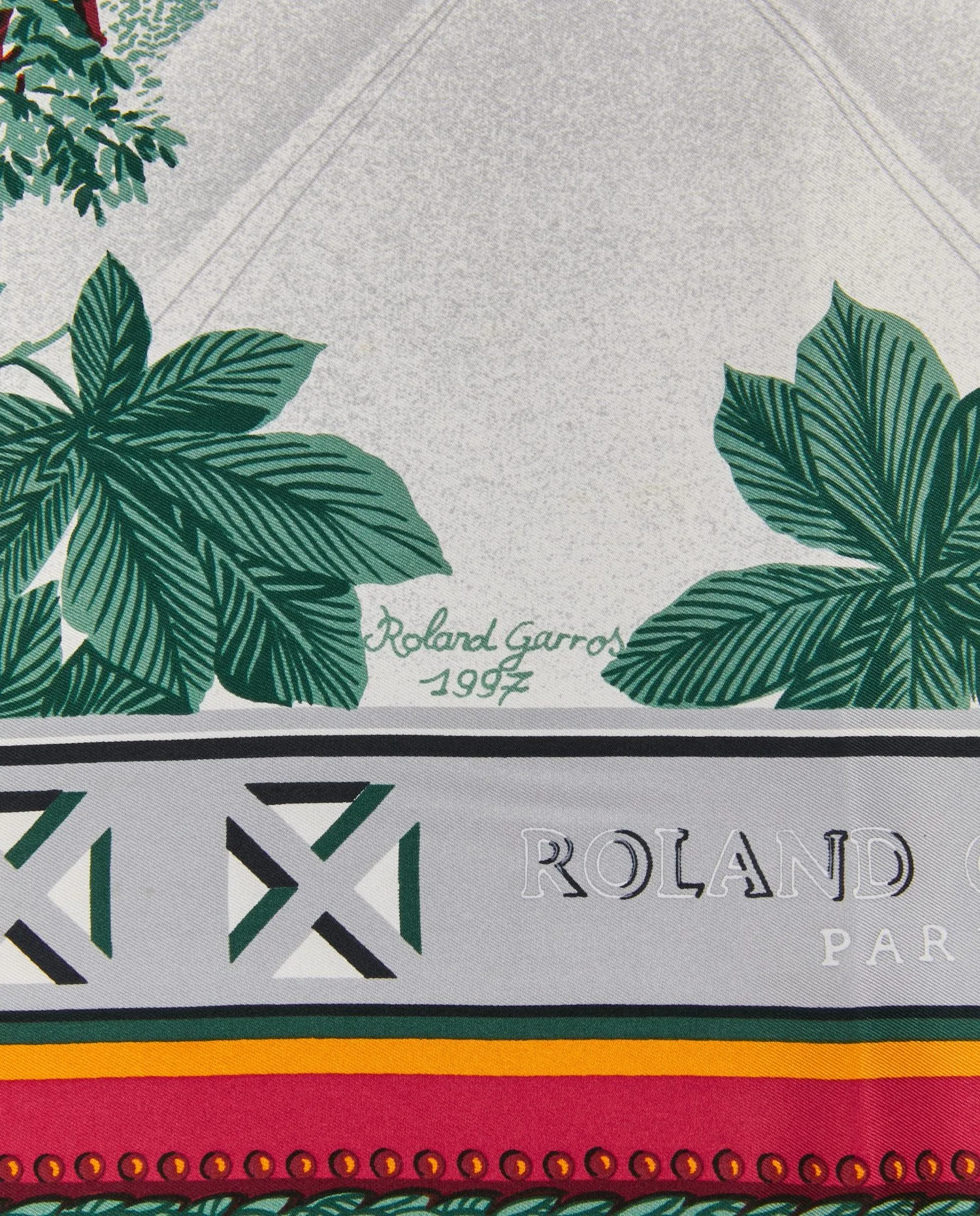 Carré soie "Roland Garros" - Photo 7
