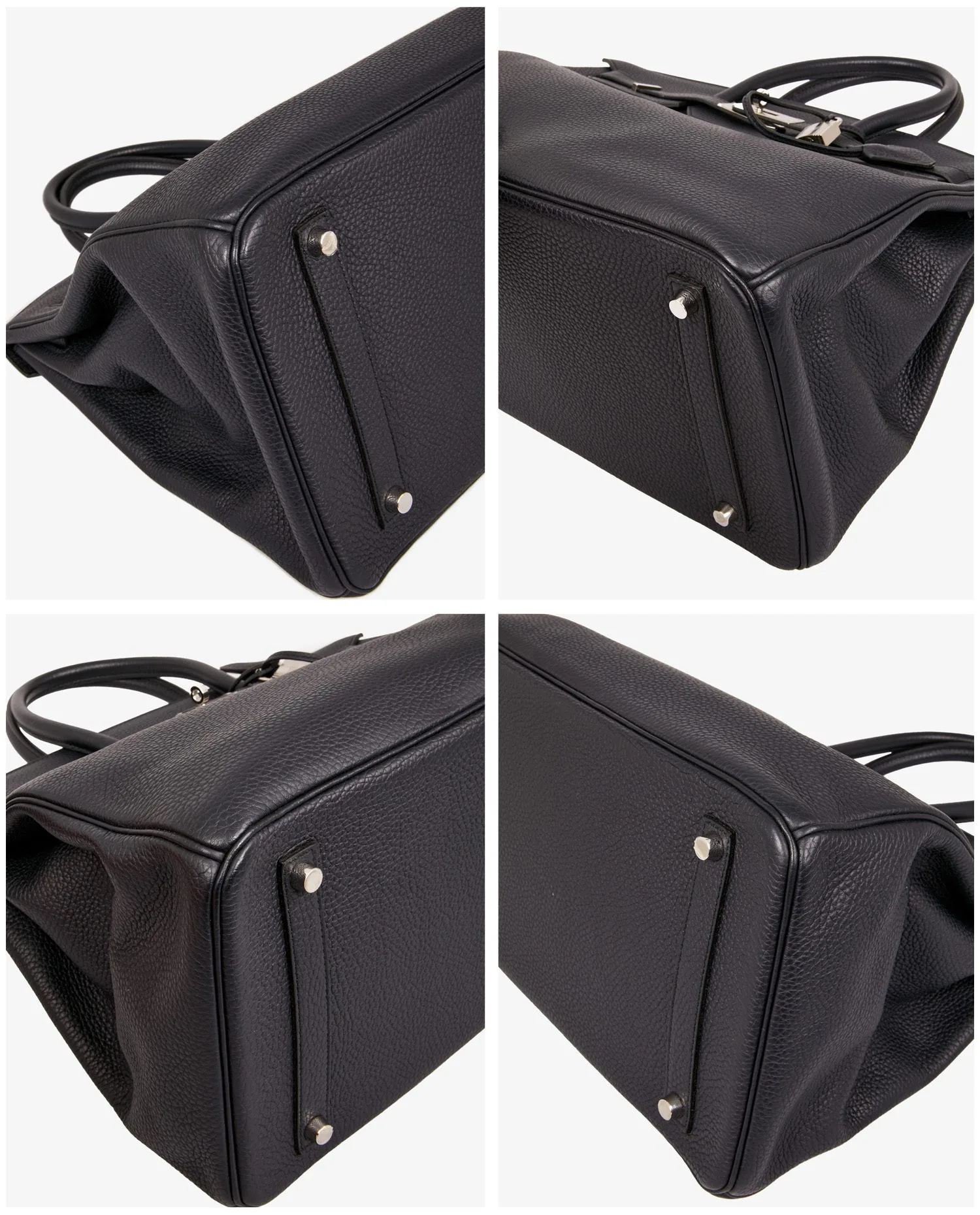 Birkin 35 Hermès togo navy blue - Photo 6