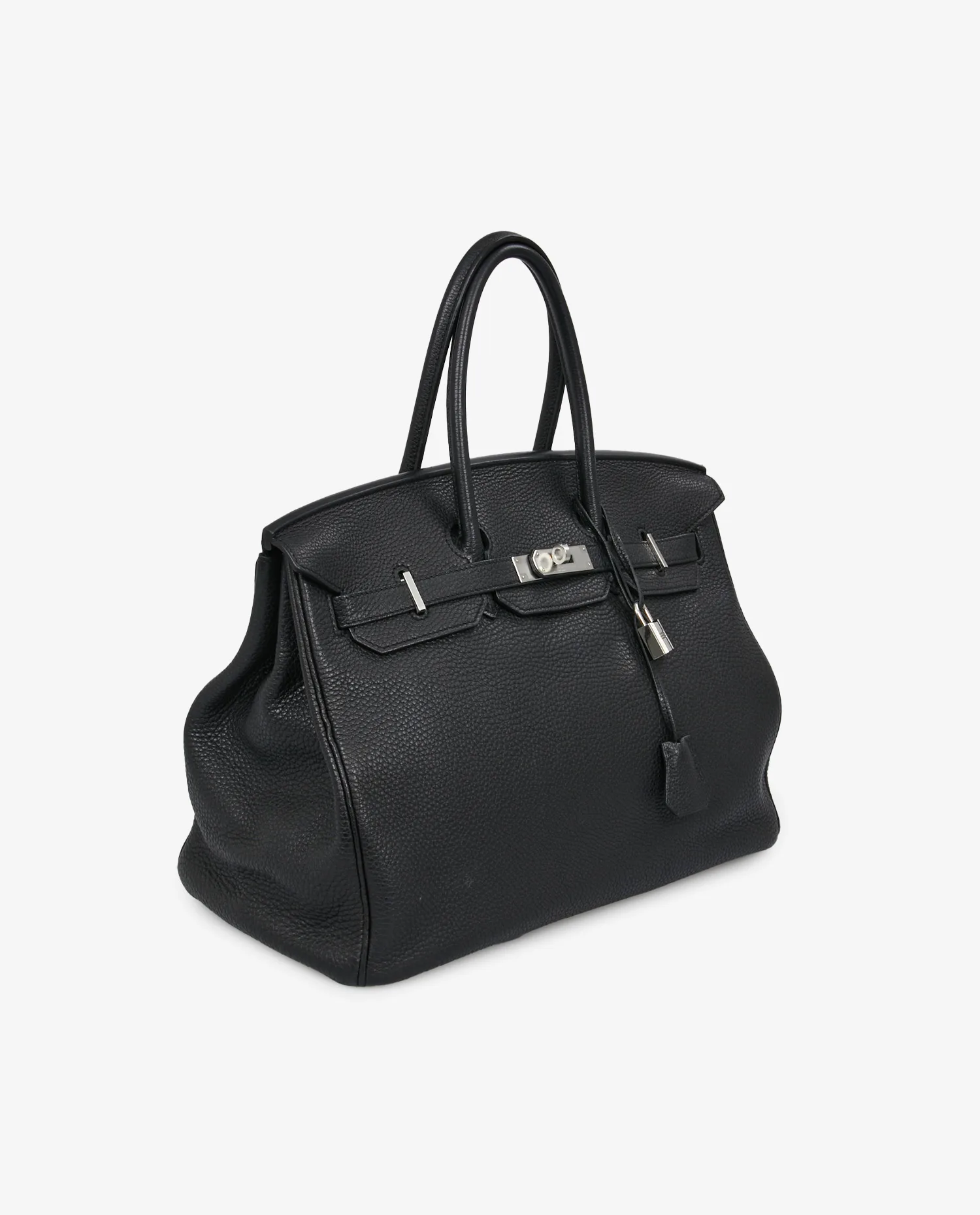 Birkin 35 togo noir Hermès palladium - Photo 2