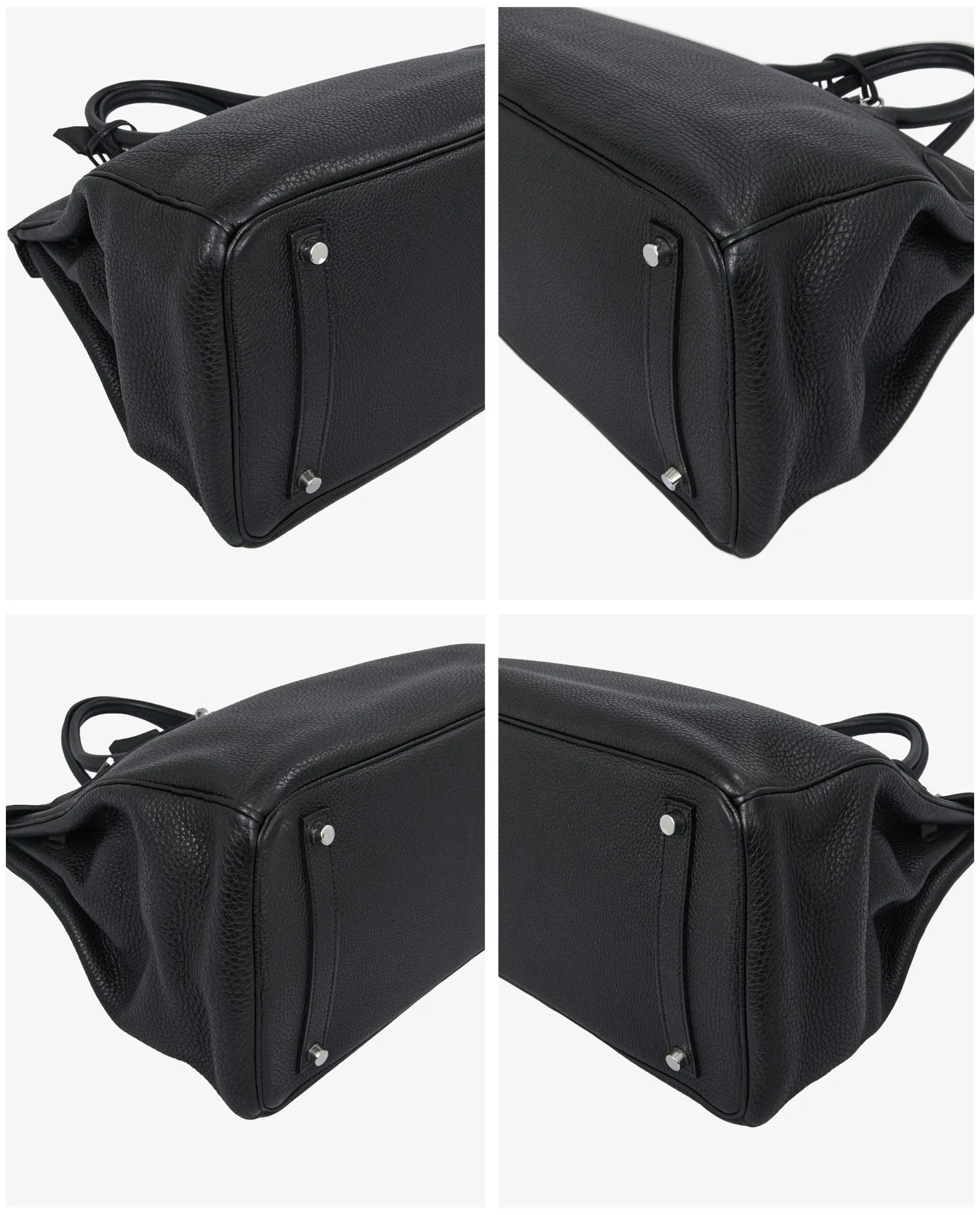 Birkin 35 togo noir Hermès palladium - Photo 6