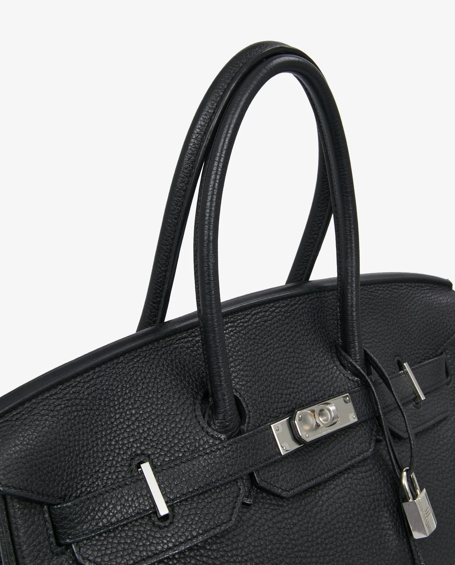 Birkin 35 togo noir Hermès palladium - Photo 8