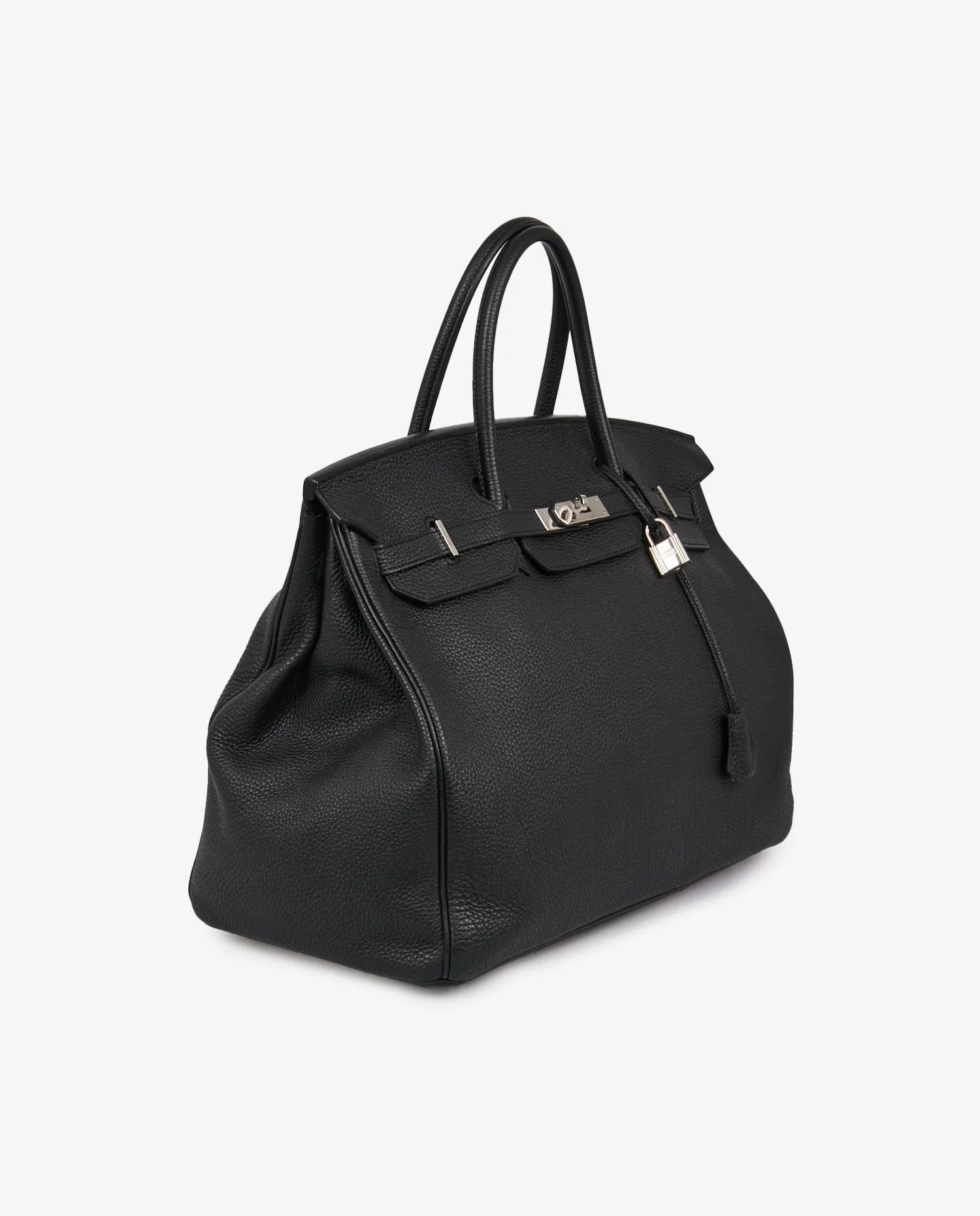 Birkin 40 Hermès togo noir palladium - Photo 2