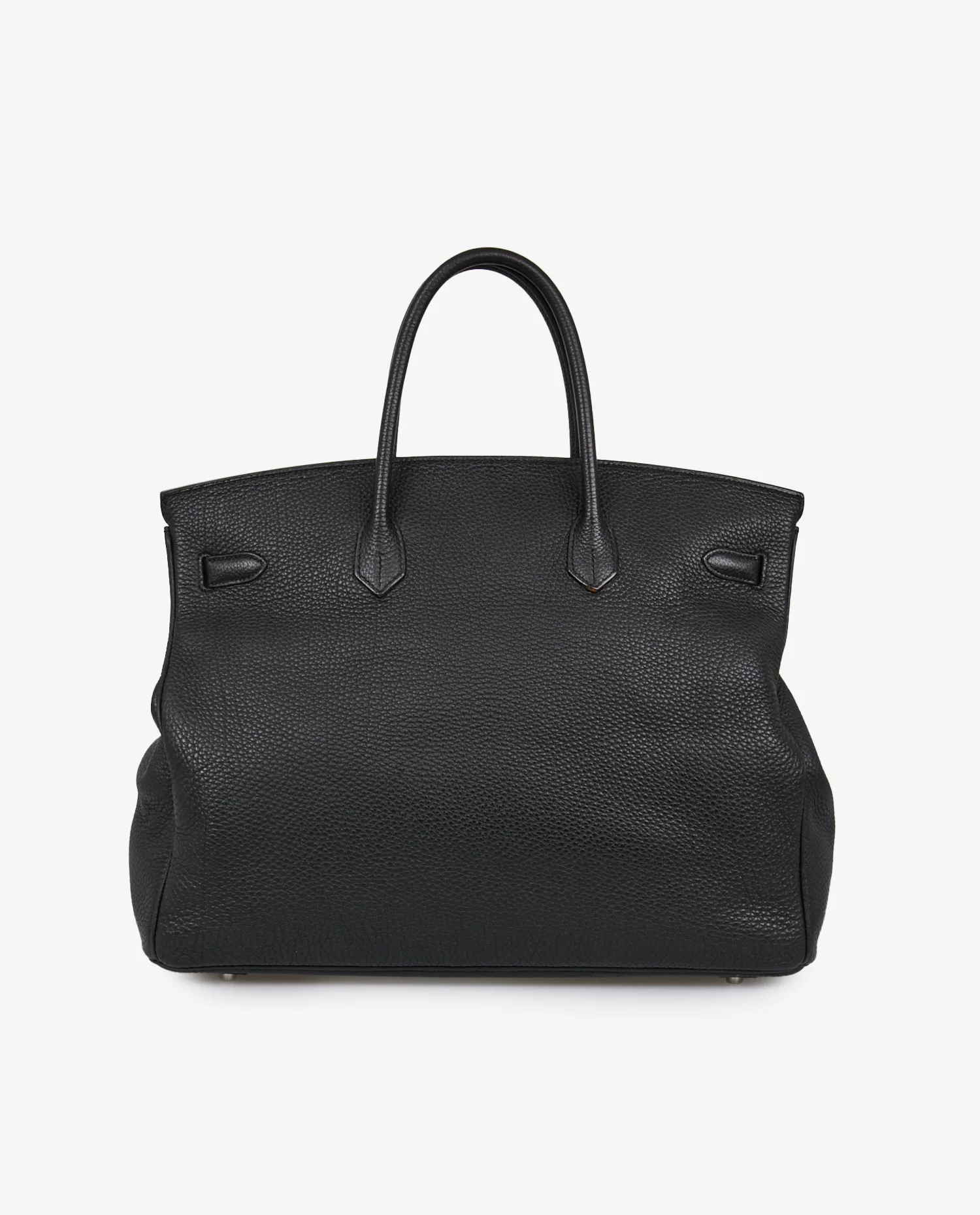 Birkin 40 Hermès togo noir palladium - Photo 4