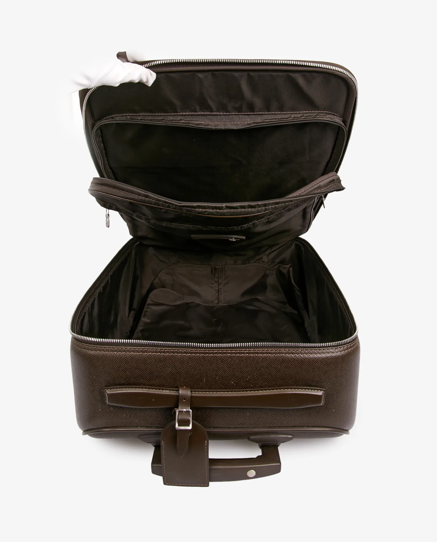 Carry-on suitcase Pégase Louis Vuitton epi brown leather - Photo 9