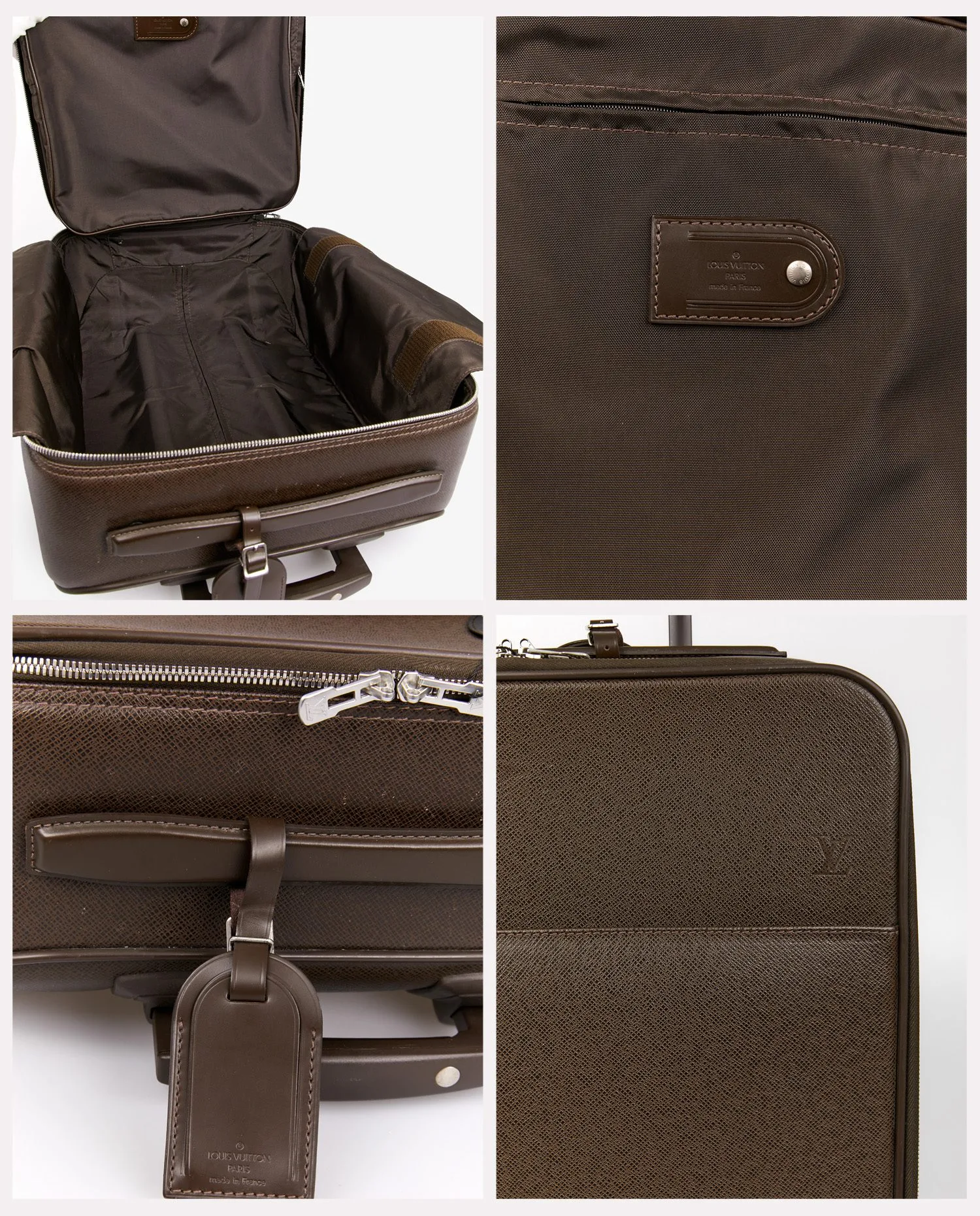 Carry-on suitcase Pégase Louis Vuitton epi brown leather - Photo 10