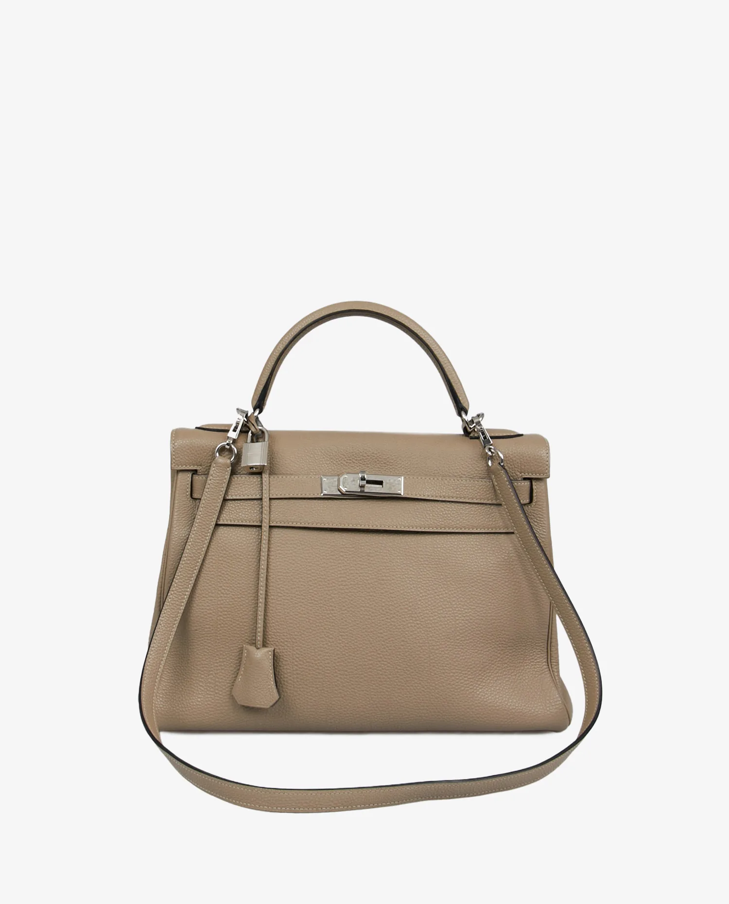 Sac Kelly II Hermès cuir togo Trench - Photo 1