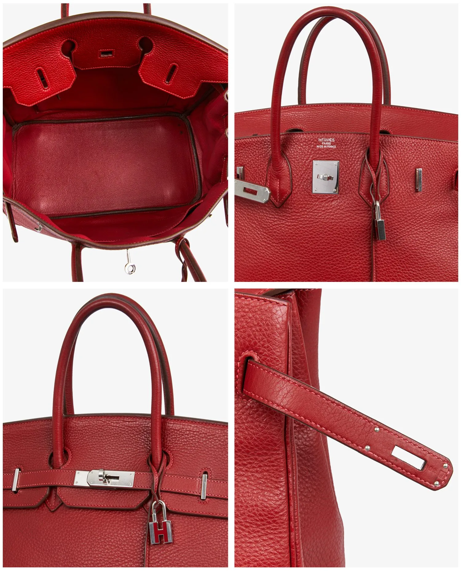 Birkin Hermès 35 togo garance - Photo 8