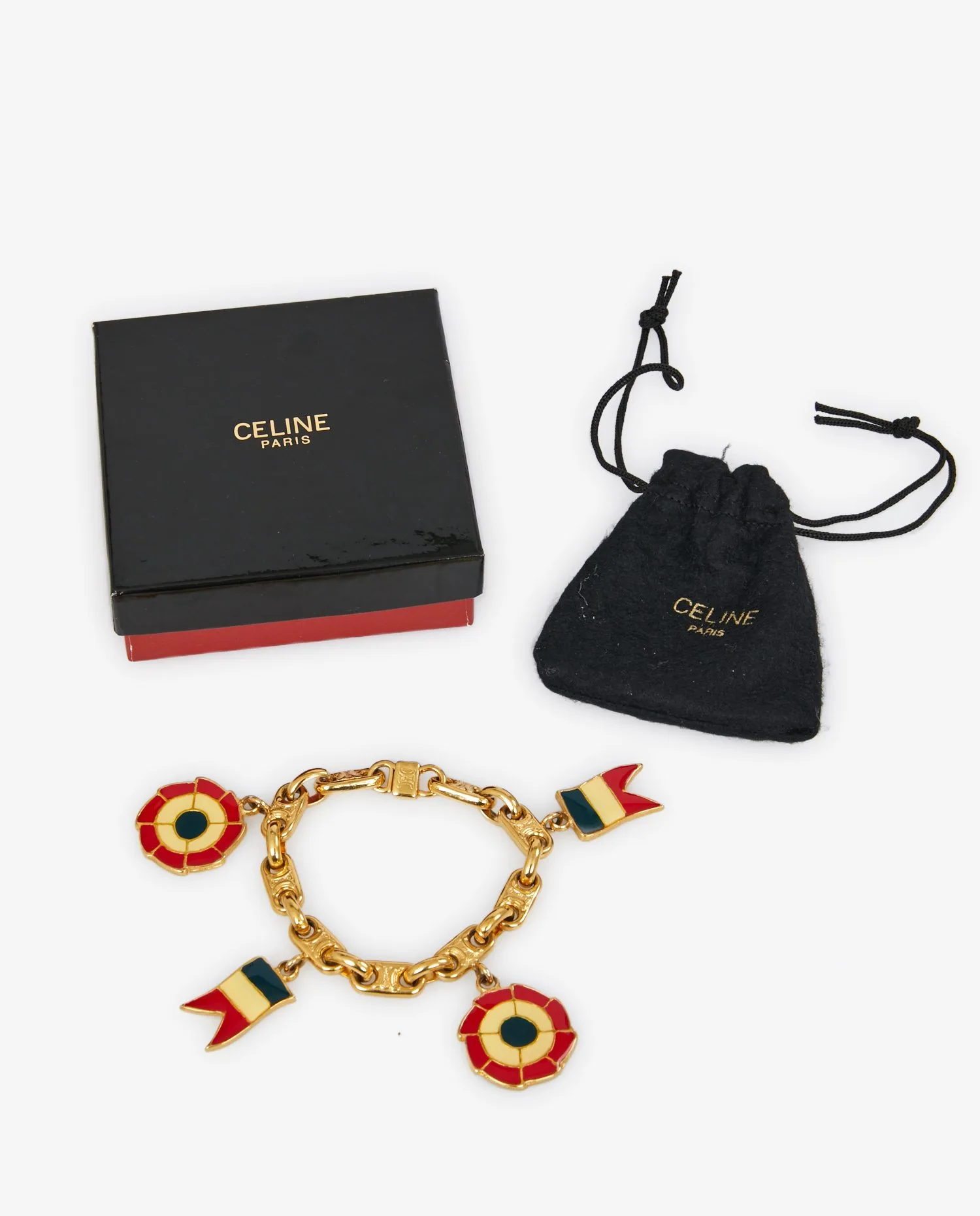 Bracelet vintage Celine "Révolution française" - Photo 3