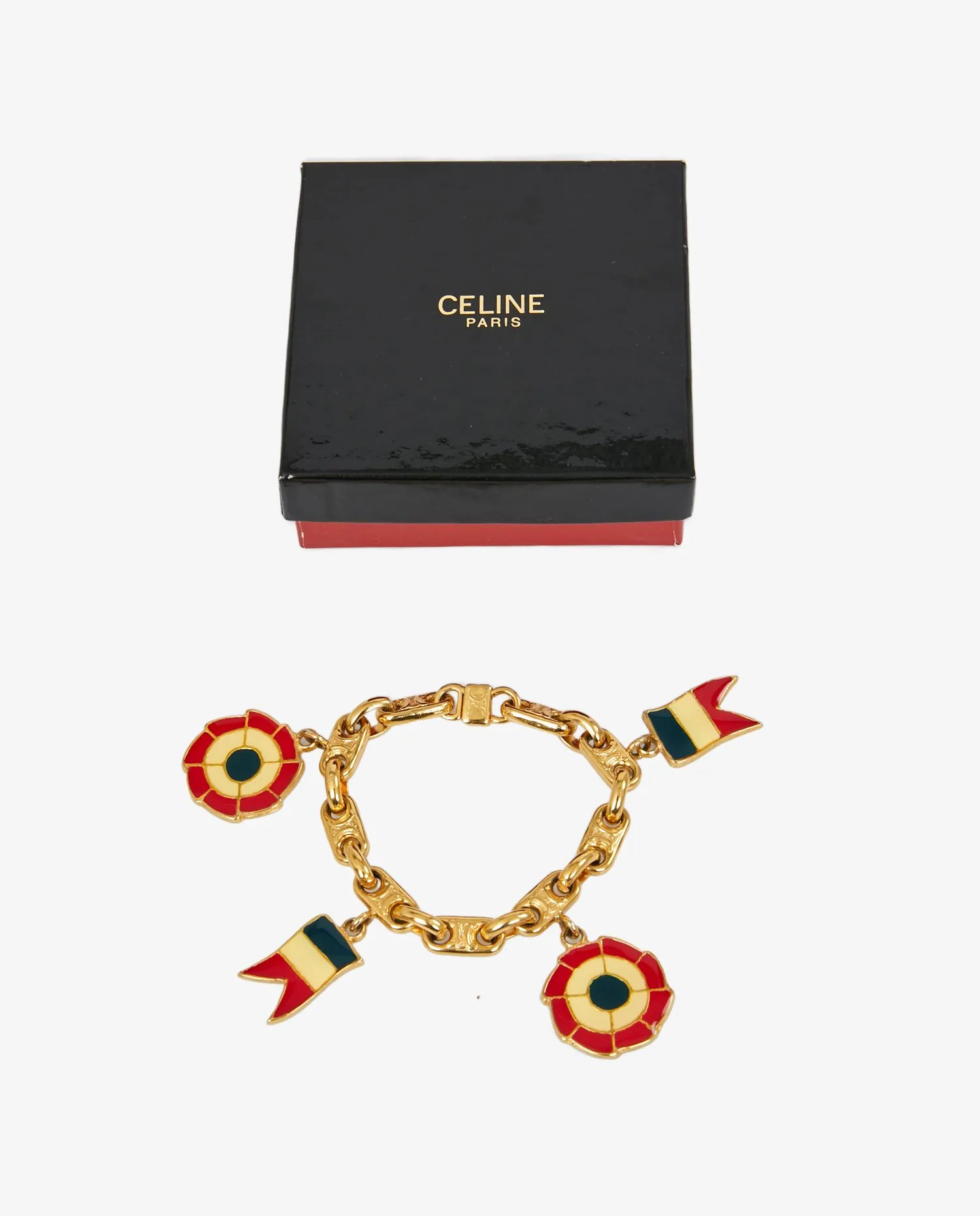 Bracelet vintage Celine "Révolution française" - Photo 6