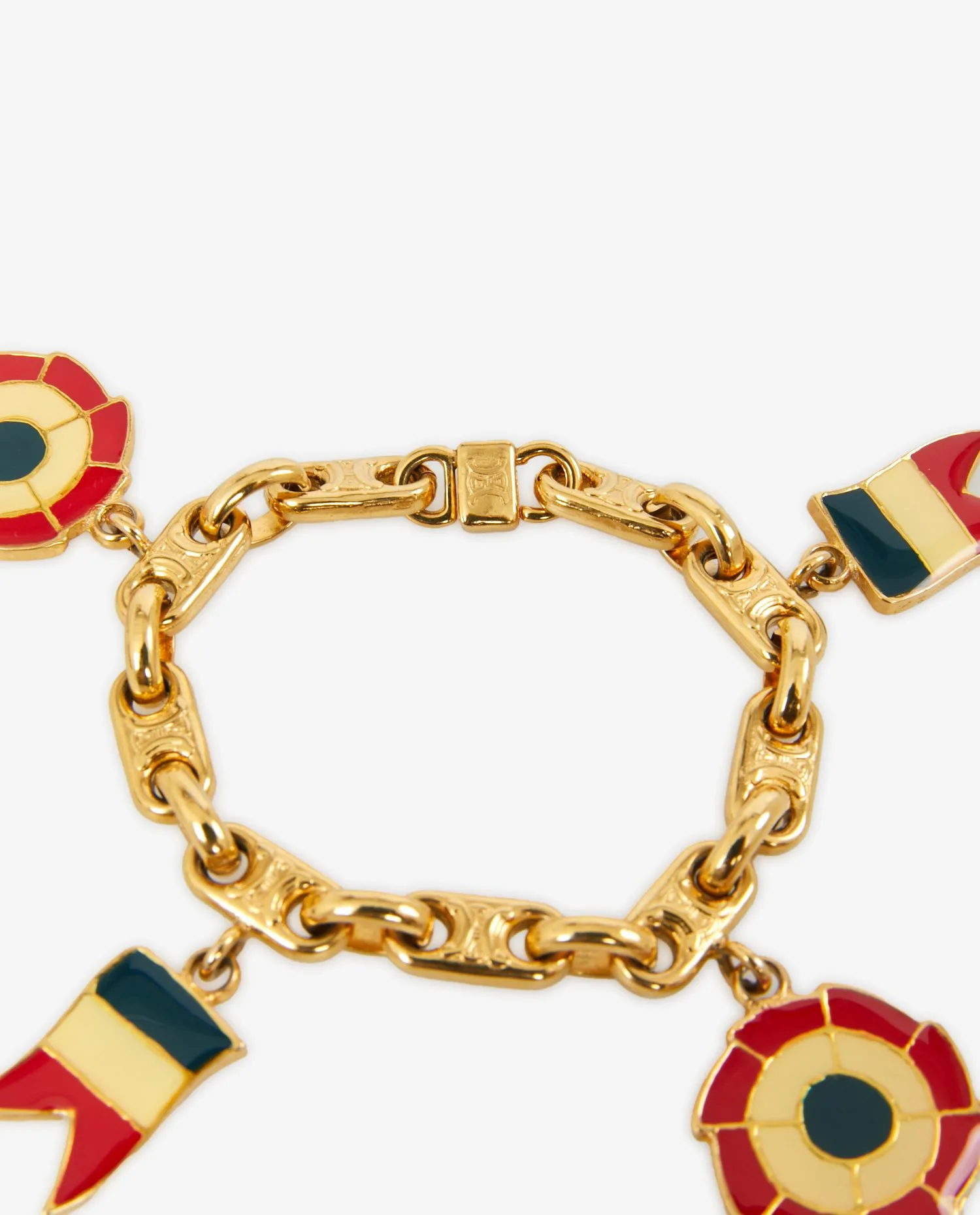 Bracelet vintage Celine "Révolution française" - Photo 4