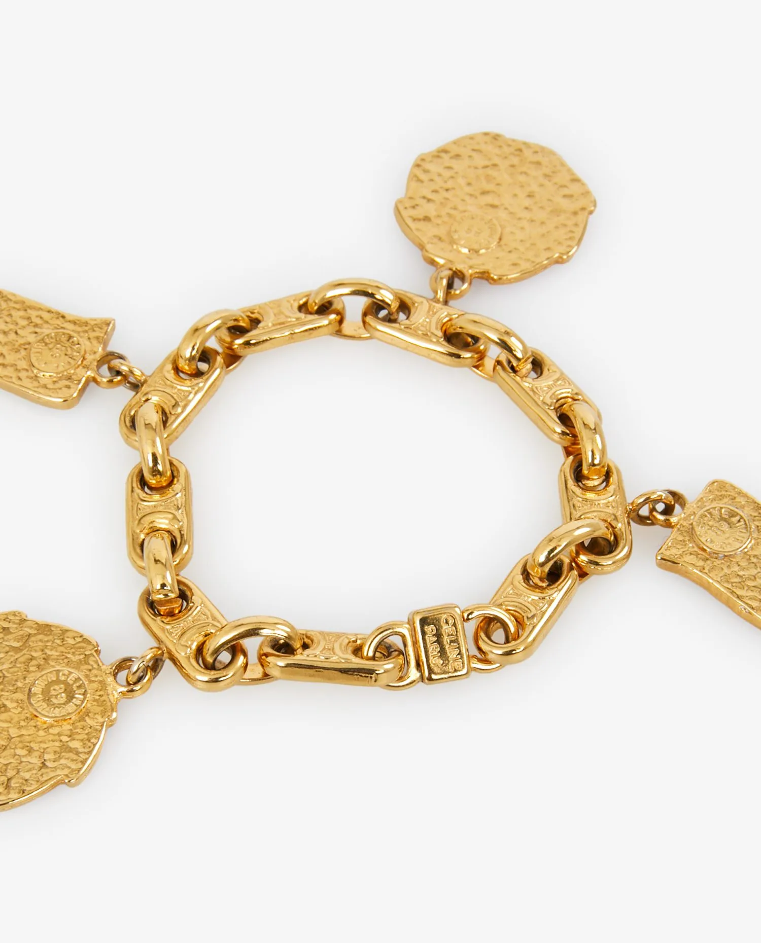 Bracelet vintage Celine "Révolution française" - Photo 5