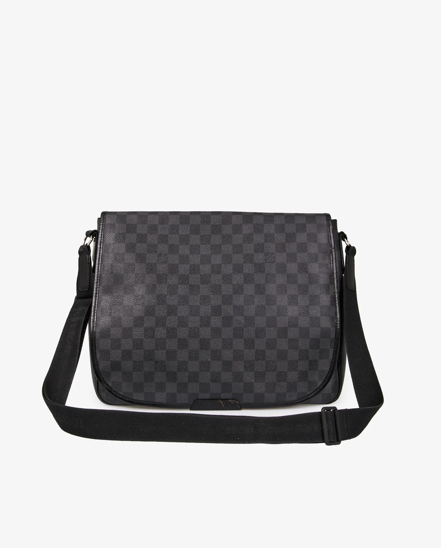 Sacoche Bastille Louis Vuitton toile Damier Graphite - Photo 1