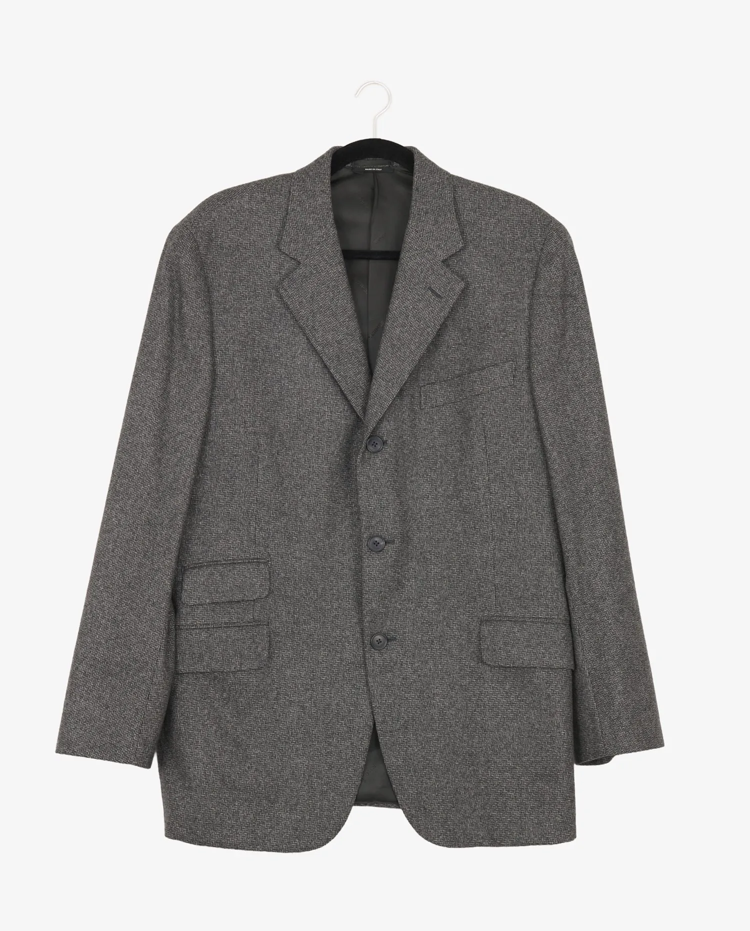 Grey cashmere Hermès jacket - Photo 1