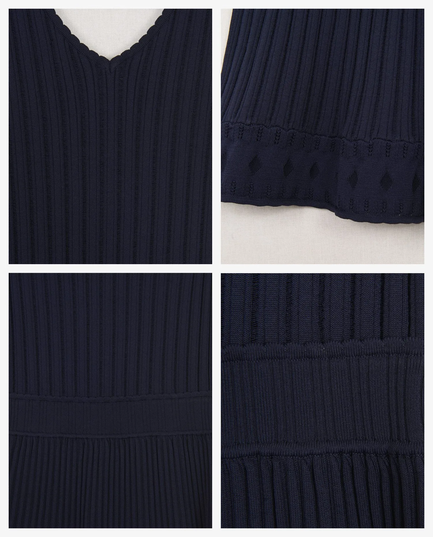 Alaia navy blue dress - Photo 3