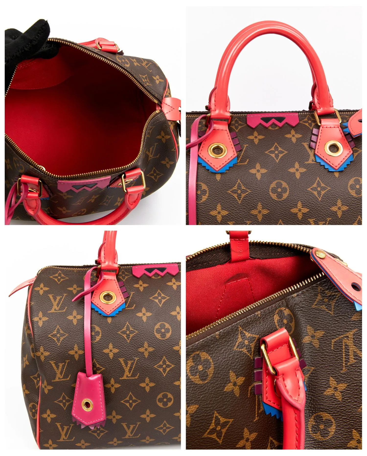 Speedy 30 "Totem" Louis Vuitton - Photo 7