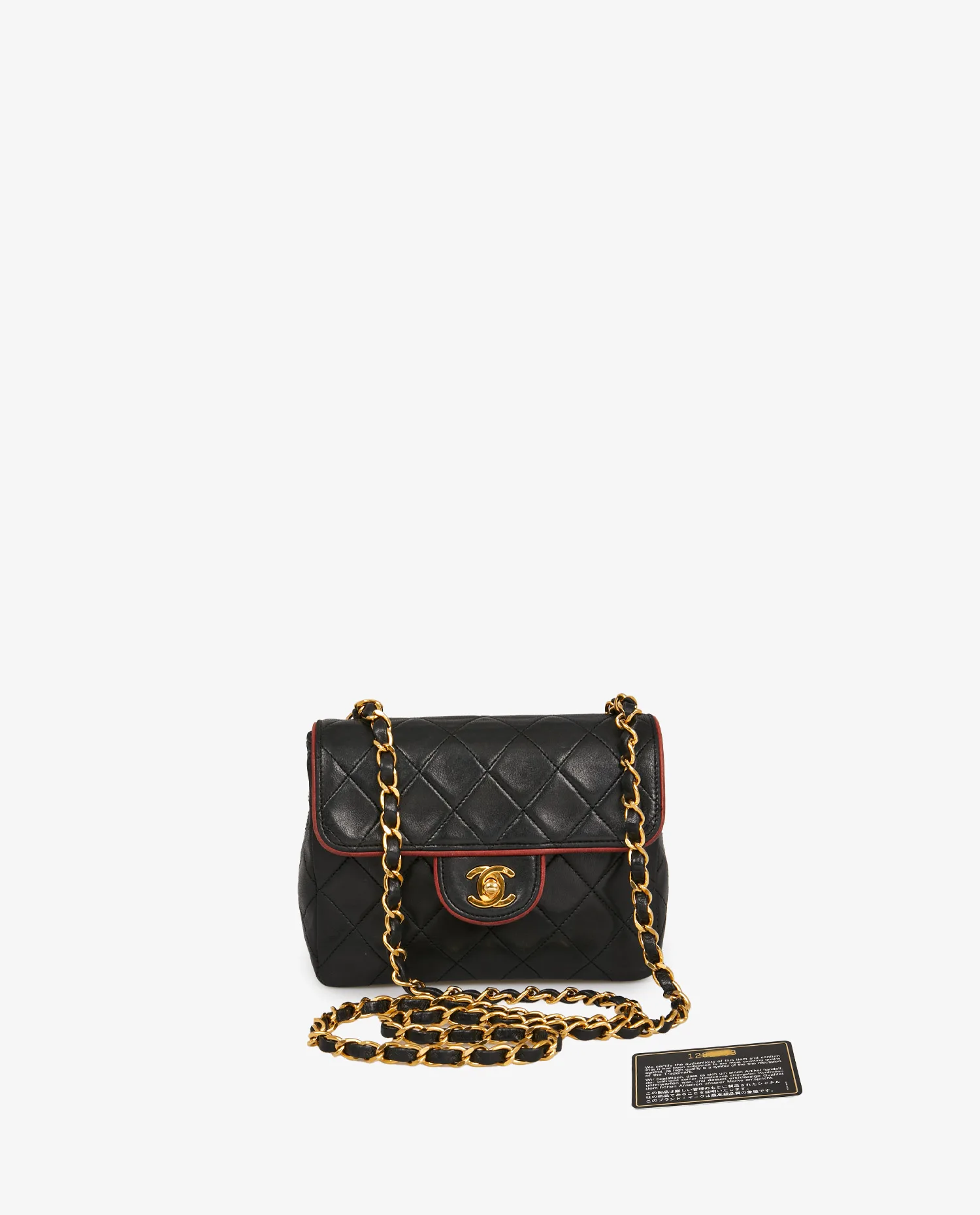 Mini Timeless Chanel vintage two-tone - Photo 8