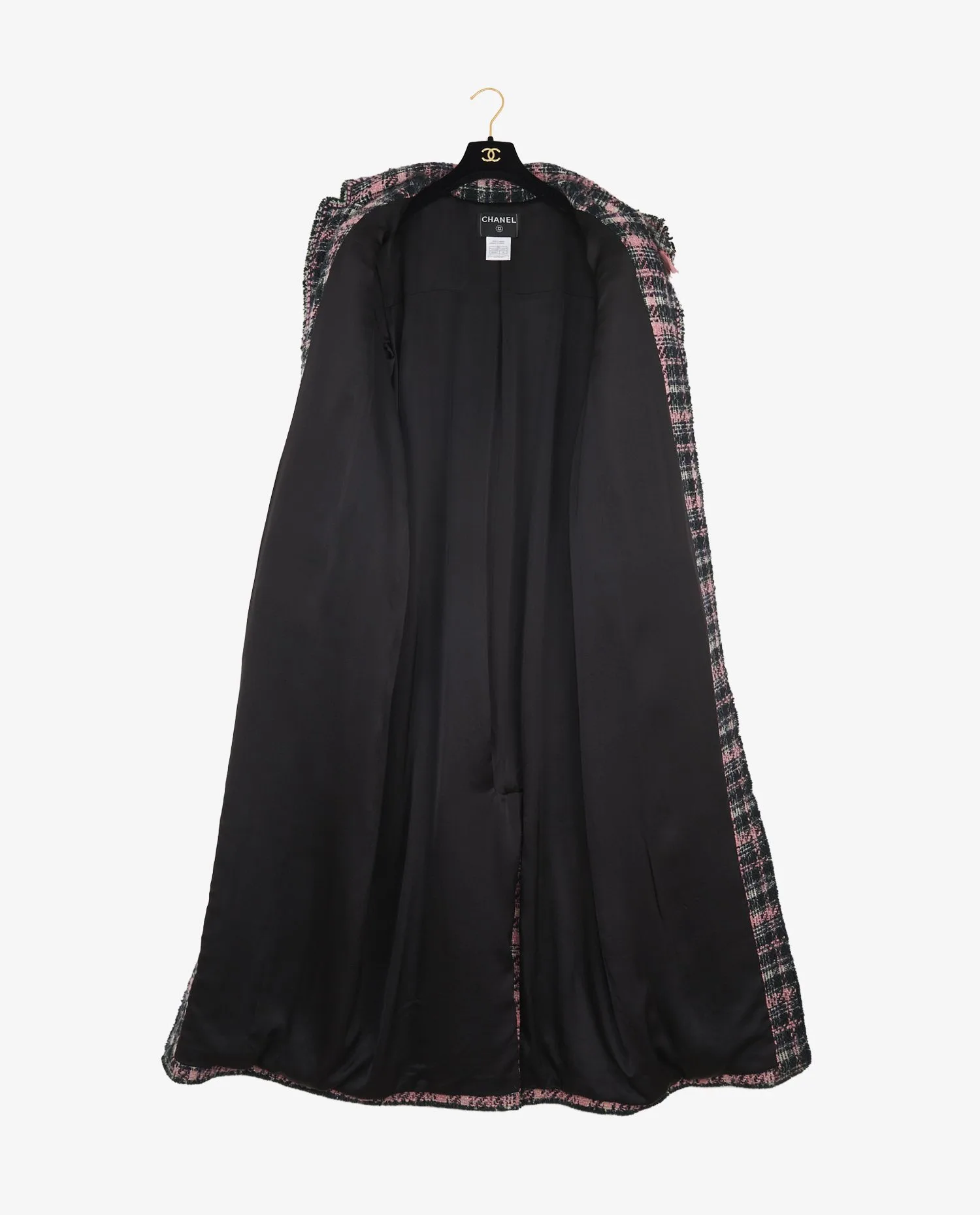 Manteau long Chanel tweed - Image 3