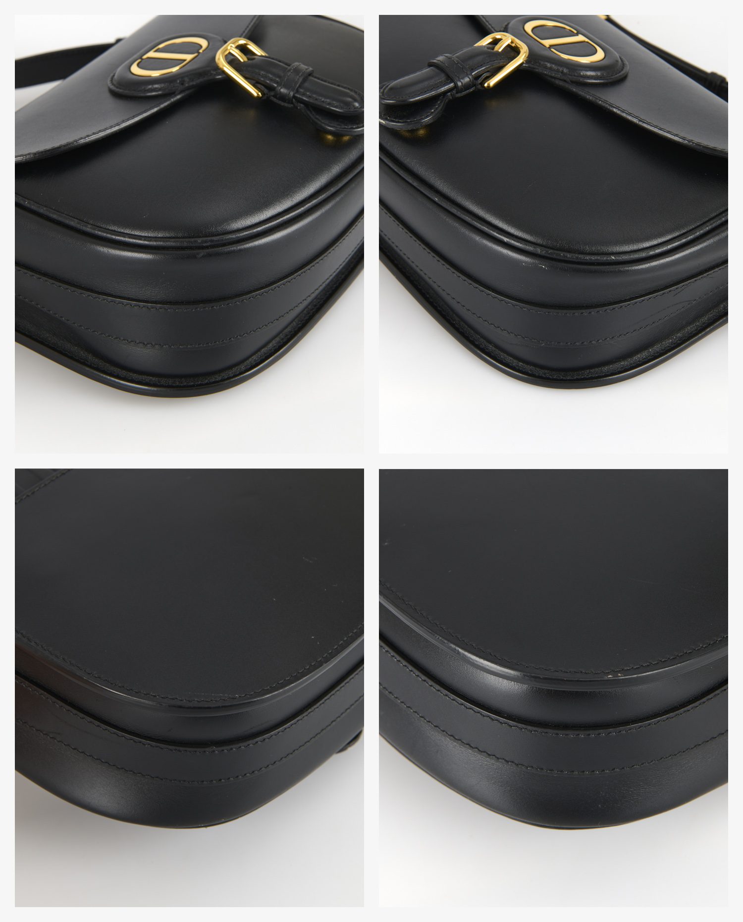 Sac Bobby Dior cuir box noir - Image 6