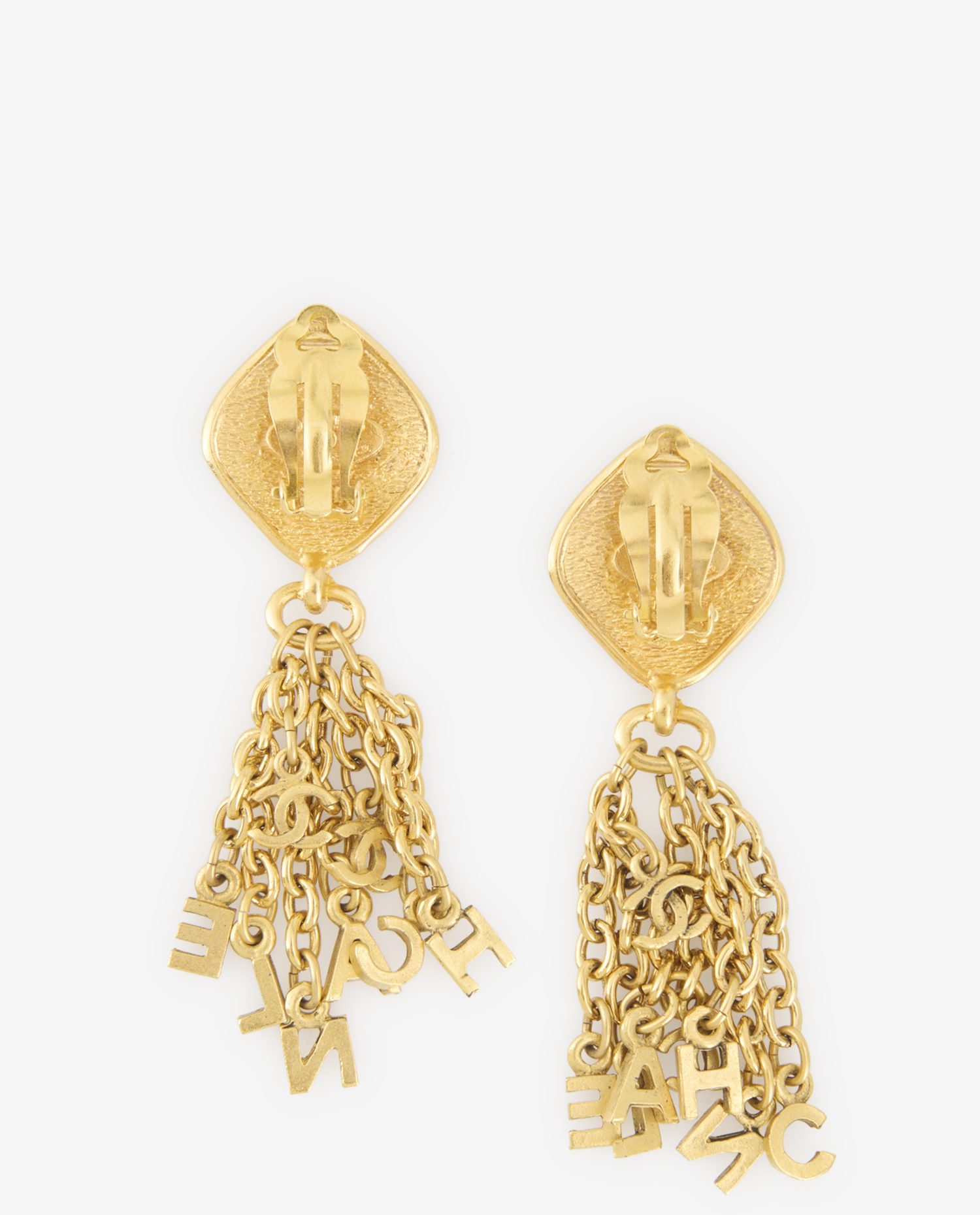 Vintage Chanel chain clips - Image 2