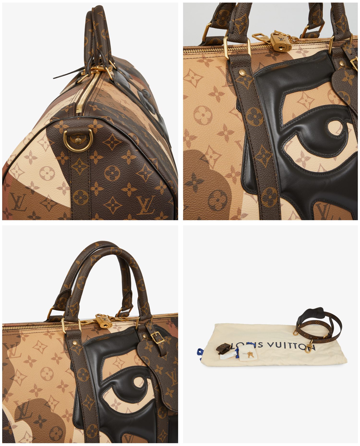 Louis Vuitton Keepall 55 x KidSuper Monogram Portrait — Louis