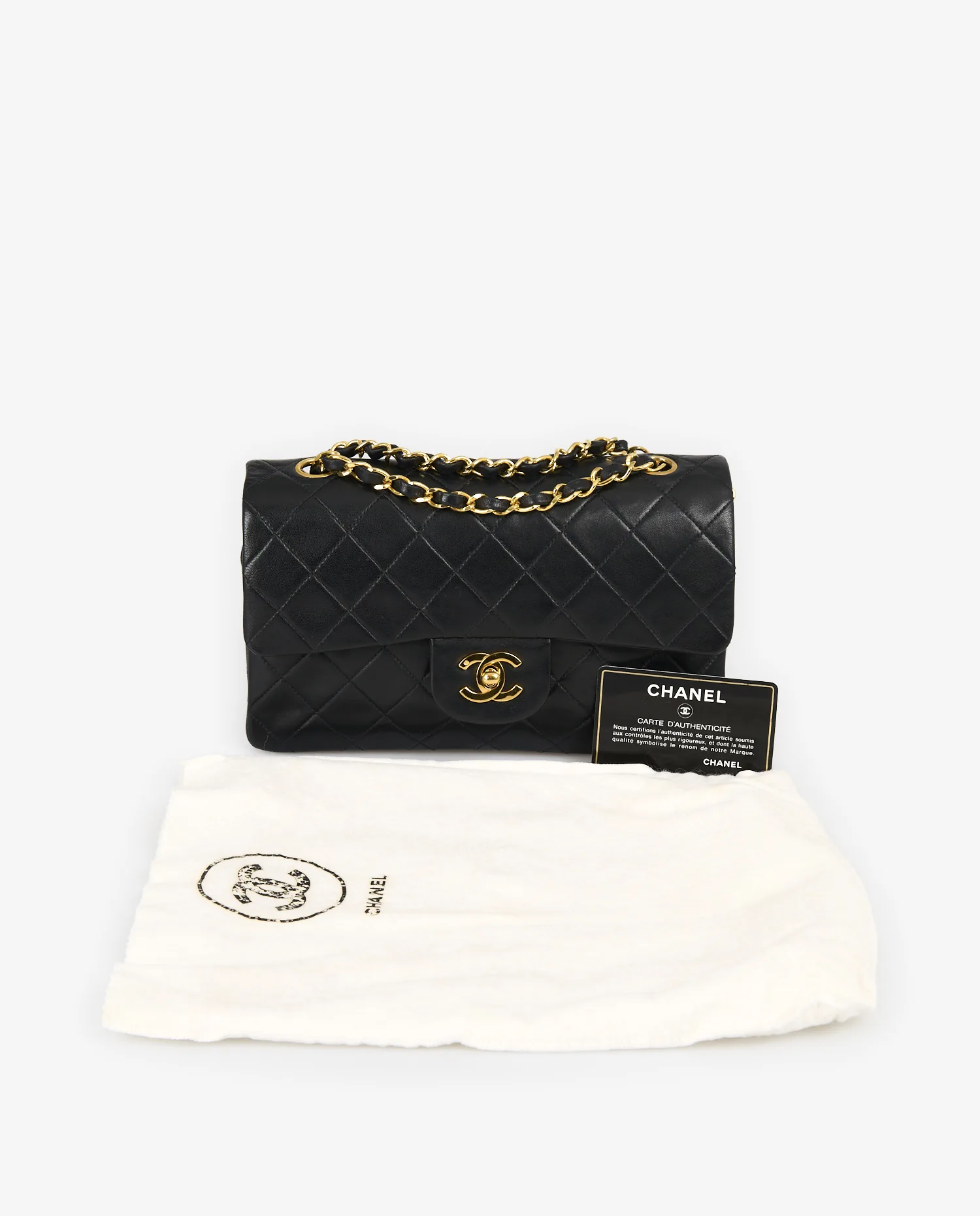 Sac Classique Chanel 23cm vintage - Photo 7