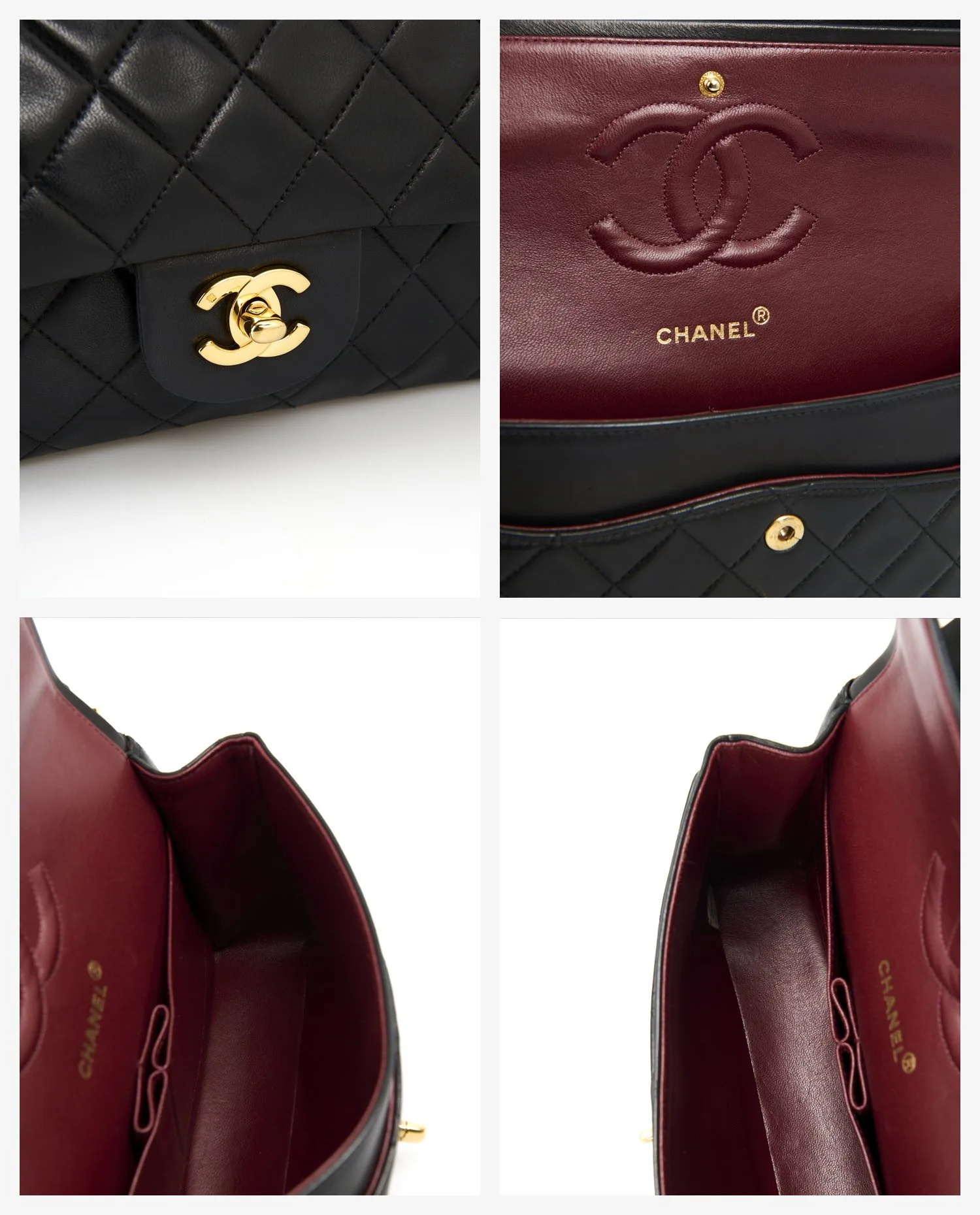 Sac Classique Chanel Vintage 1994/ 1996 - Photo 7