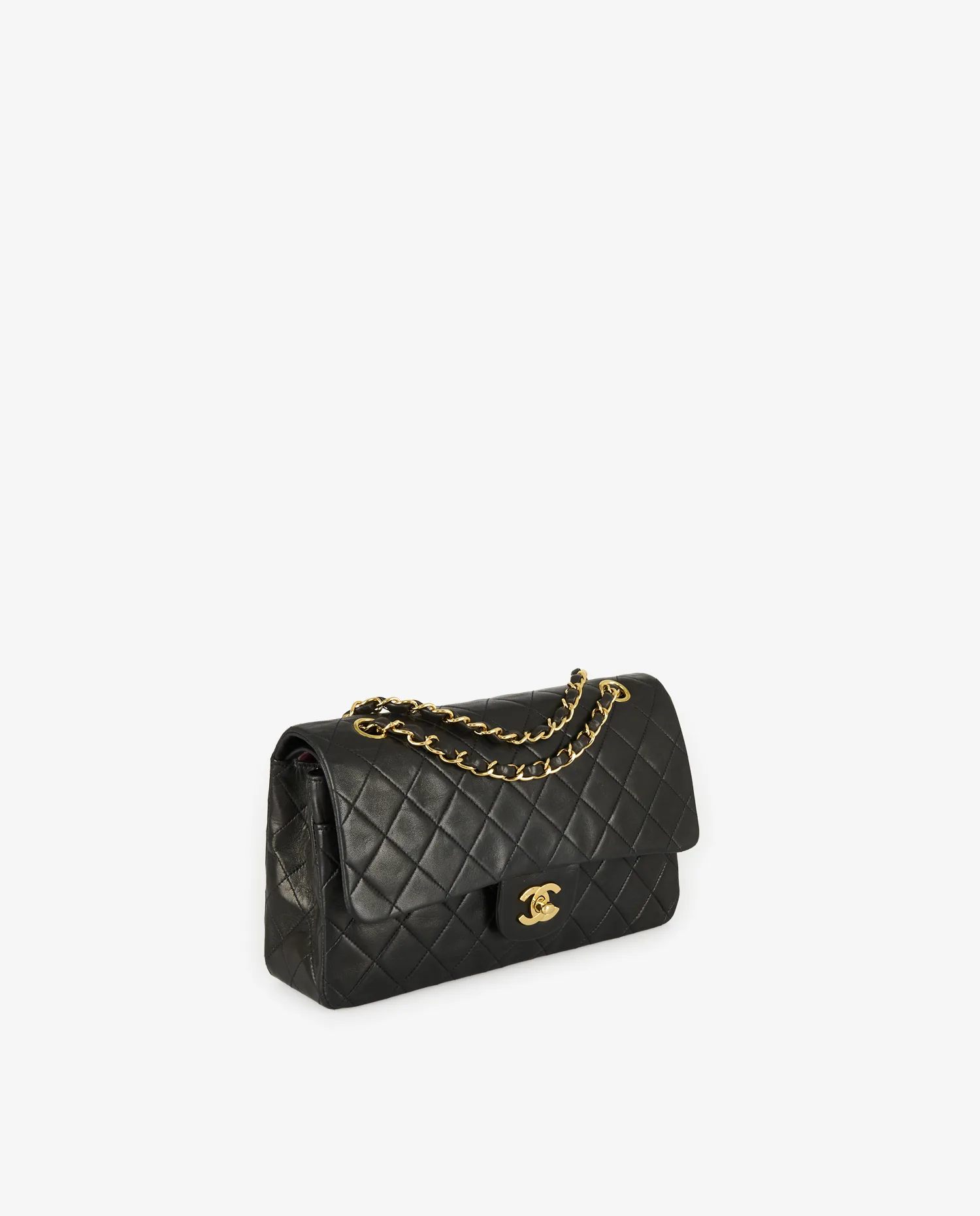 Sac vintage Classique 25cm Chanel noir - Photo 2