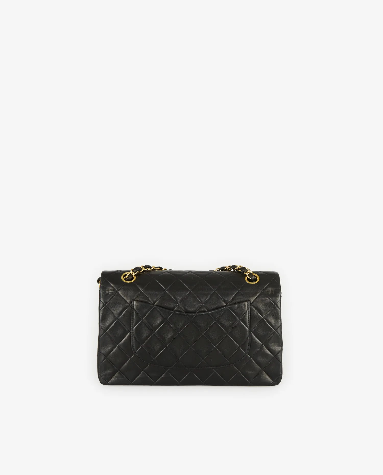 Sac vintage Classique 25cm Chanel noir - Photo 4