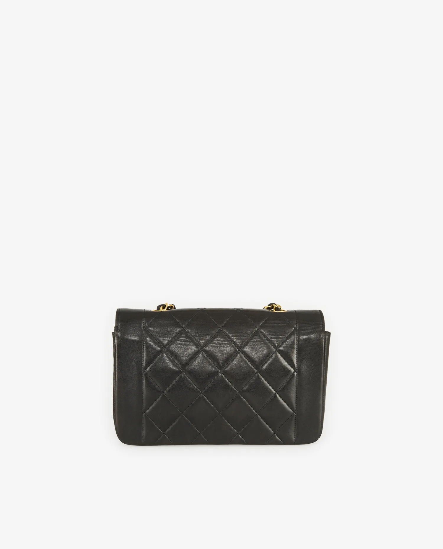 Sac vintage Chanel Diana 22cm noir - Photo 4