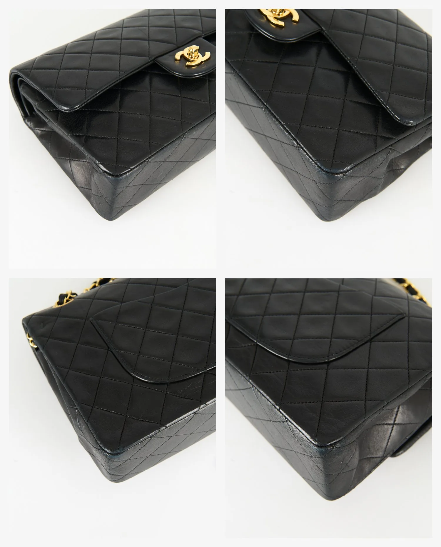 Sac Chanel 25cm double rabat vintage - Photo 6