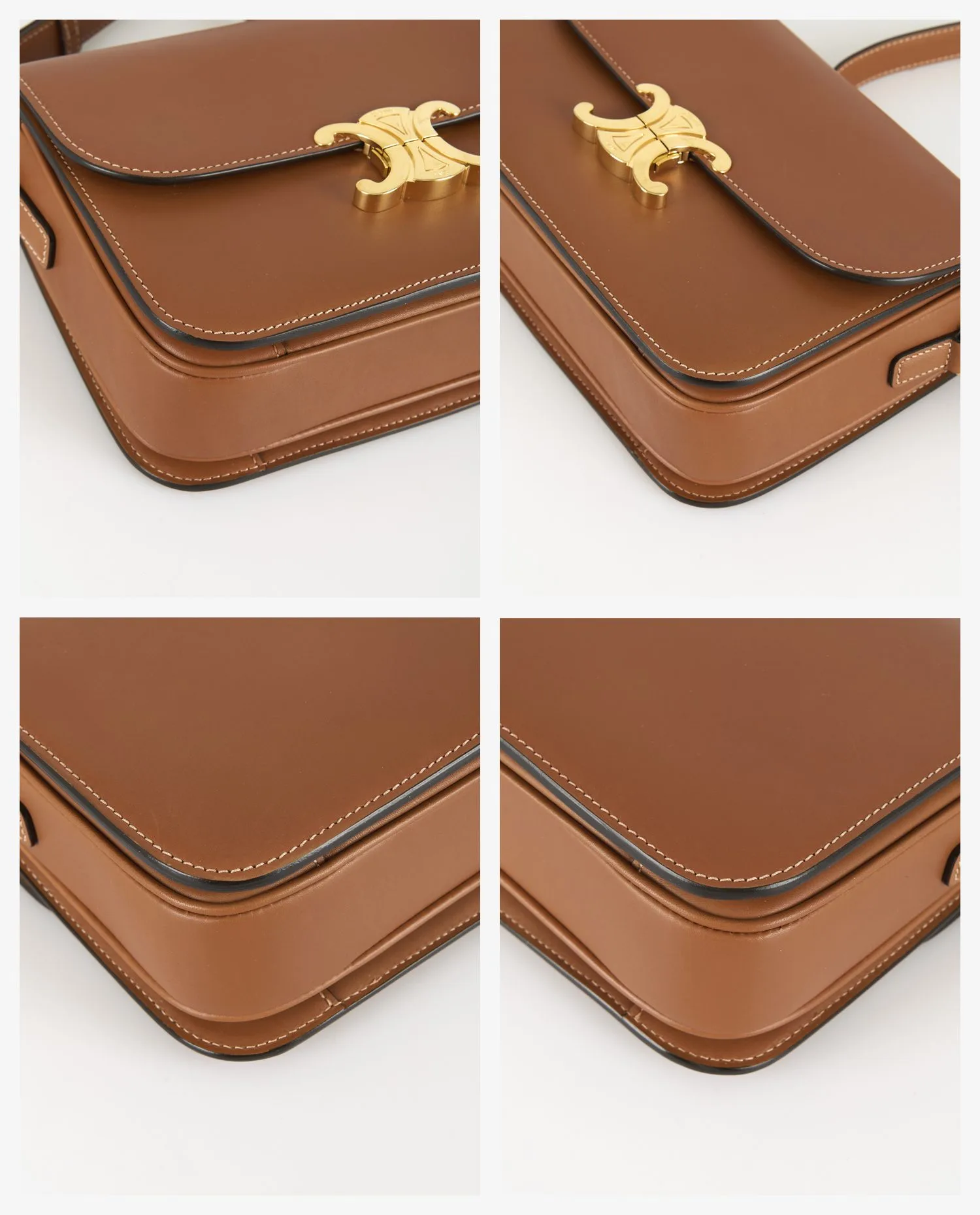 Sac Triomphe Classique Celine veau naturel - Photo 6