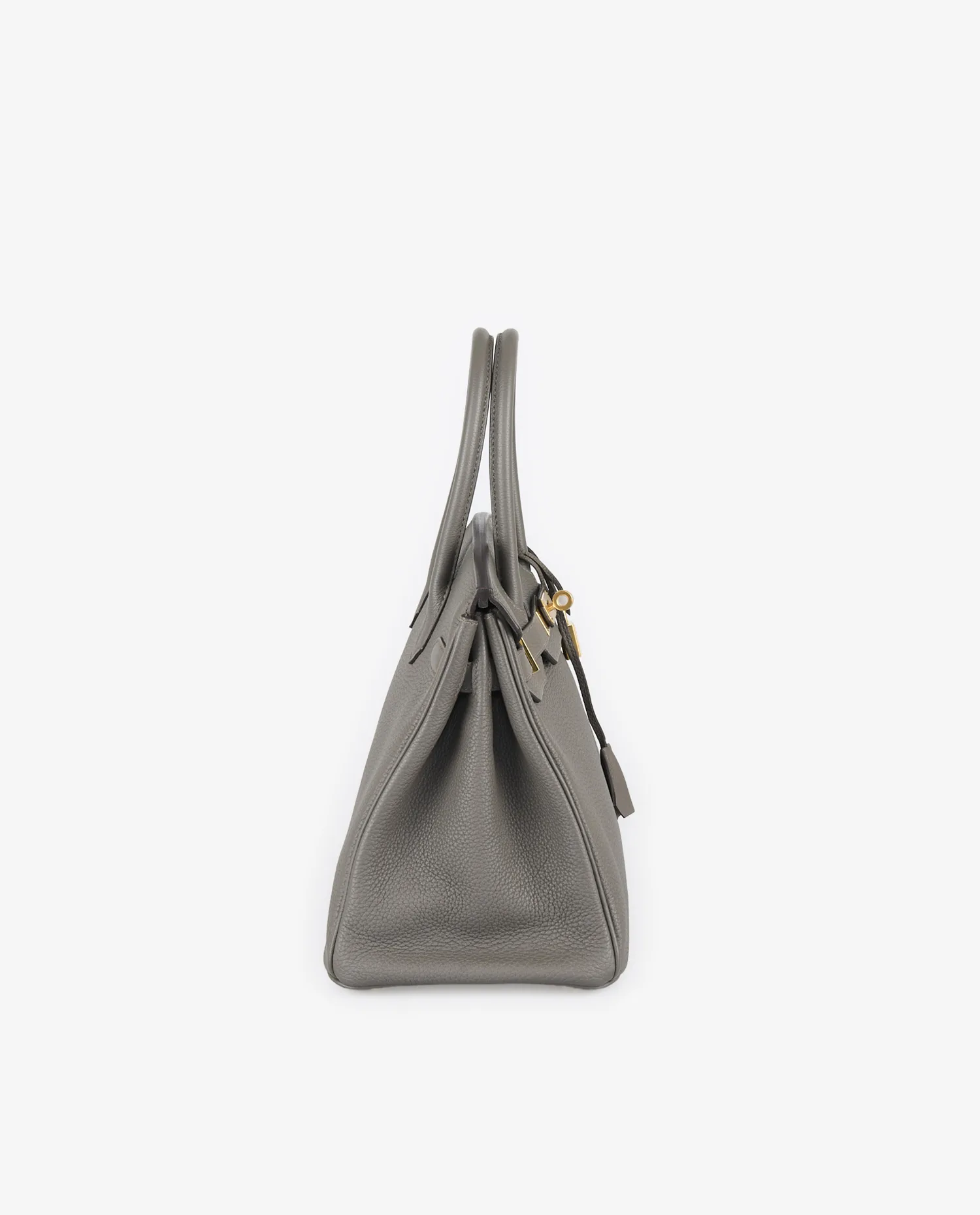 Birkin 30 Hermès cuir togo étain - Photo 3