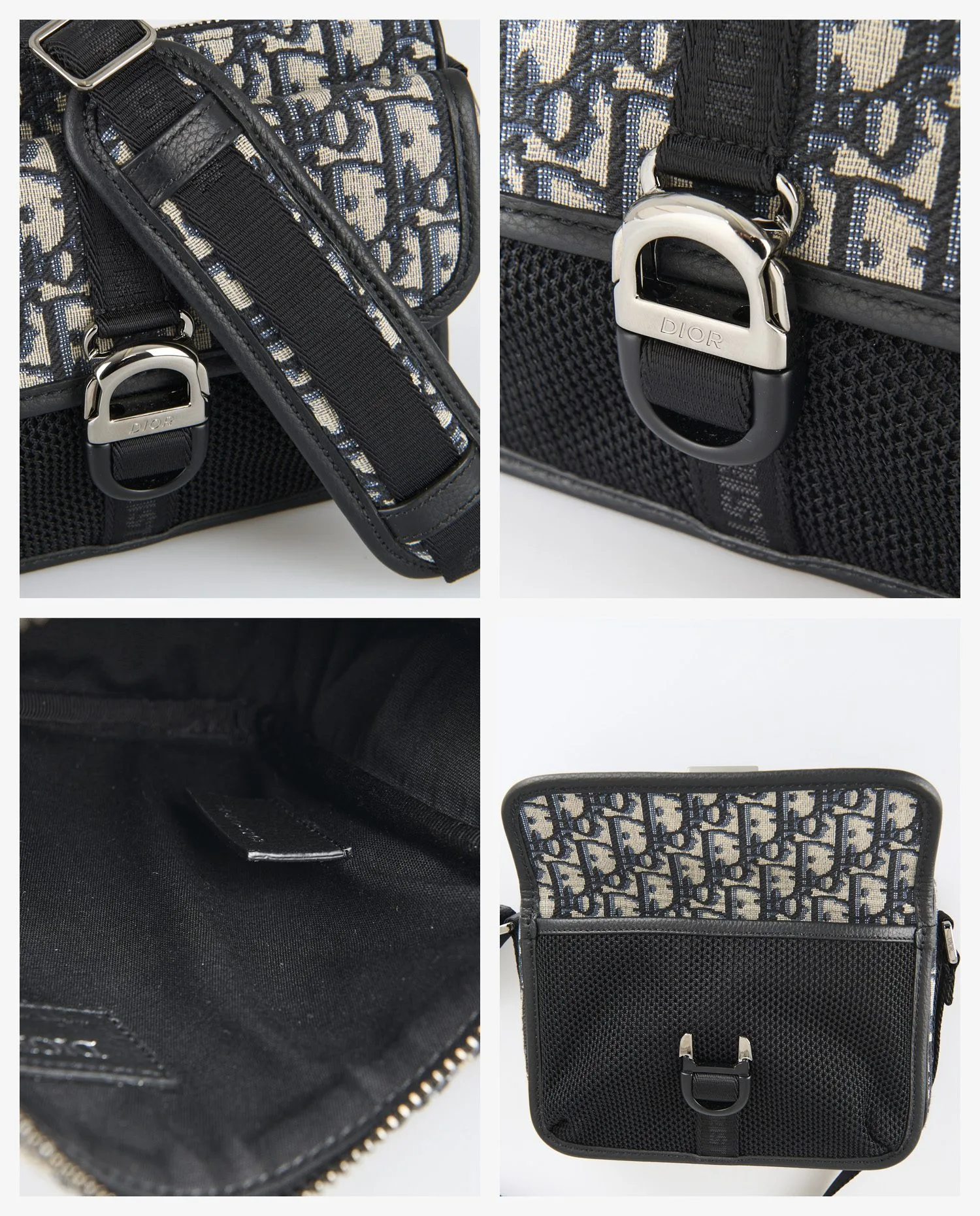 Mini Dior Oblique shoulder bag - Photo 7
