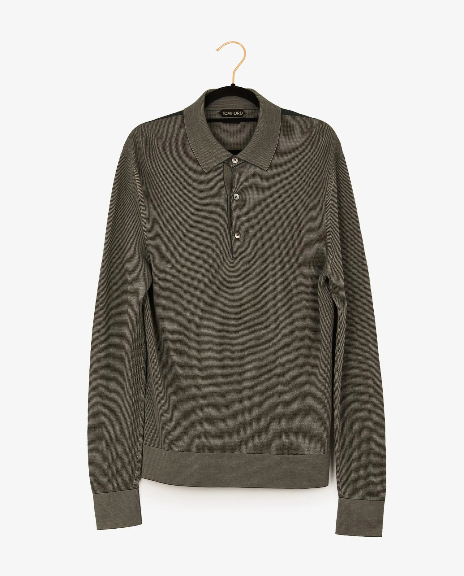 Pull Tom Ford gris métallisé