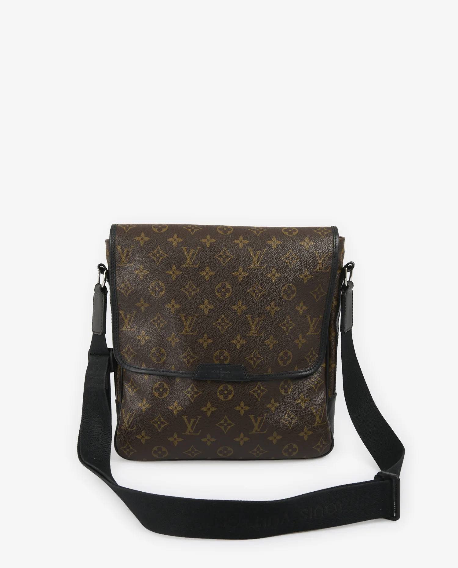 Sacoche Louis Vuitton toile Macassar
