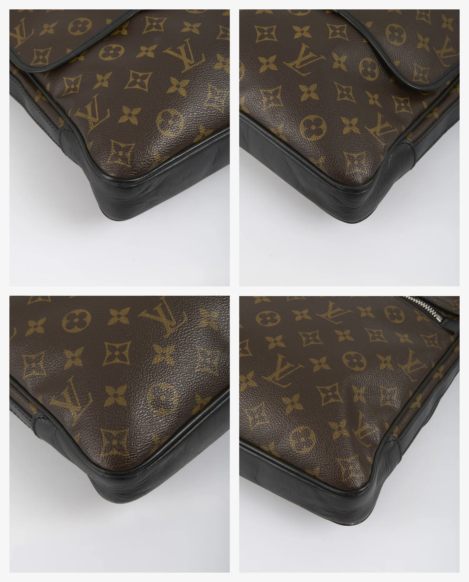 Sacoche Louis Vuitton toile Macassar – Image 6
