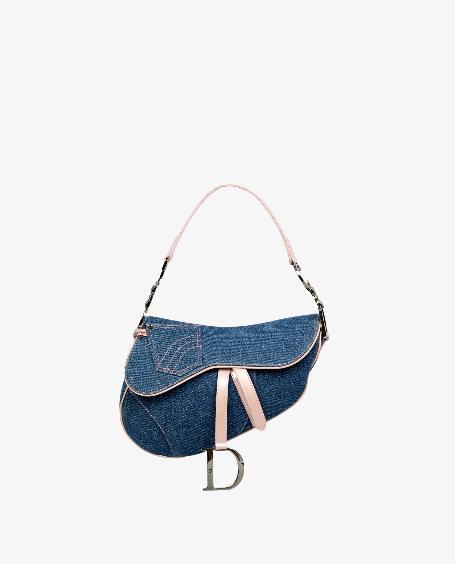 Sac Saddle Christian Dior denim vintage